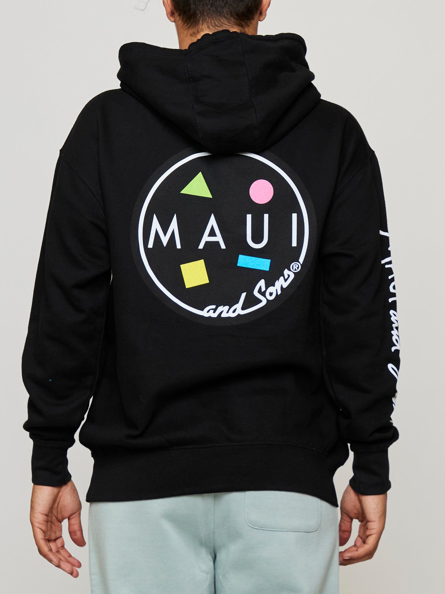 Cookie Logo Unisex Hoodie in Phantom sold by Maui and Sons product image thumbnail 3