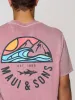 All Season Unisex T-Shirt in Foxglove sold by Maui and Sons