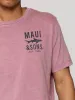 All Season Unisex T-Shirt in Foxglove sold by Maui and Sons