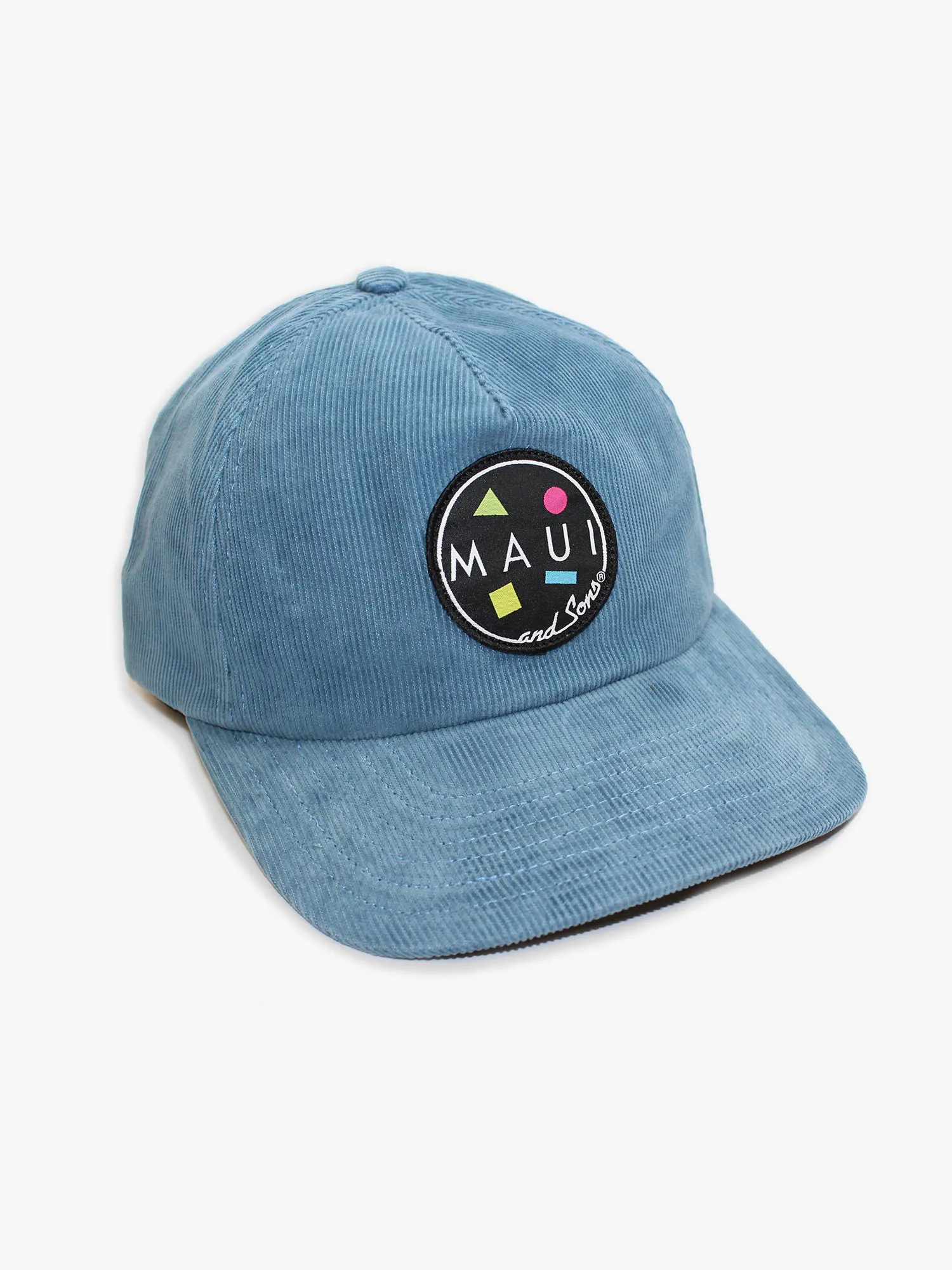 Cookie Logo Corduroy Hat in Deep Blue sold by Maui and Sons product image thumbnail 4