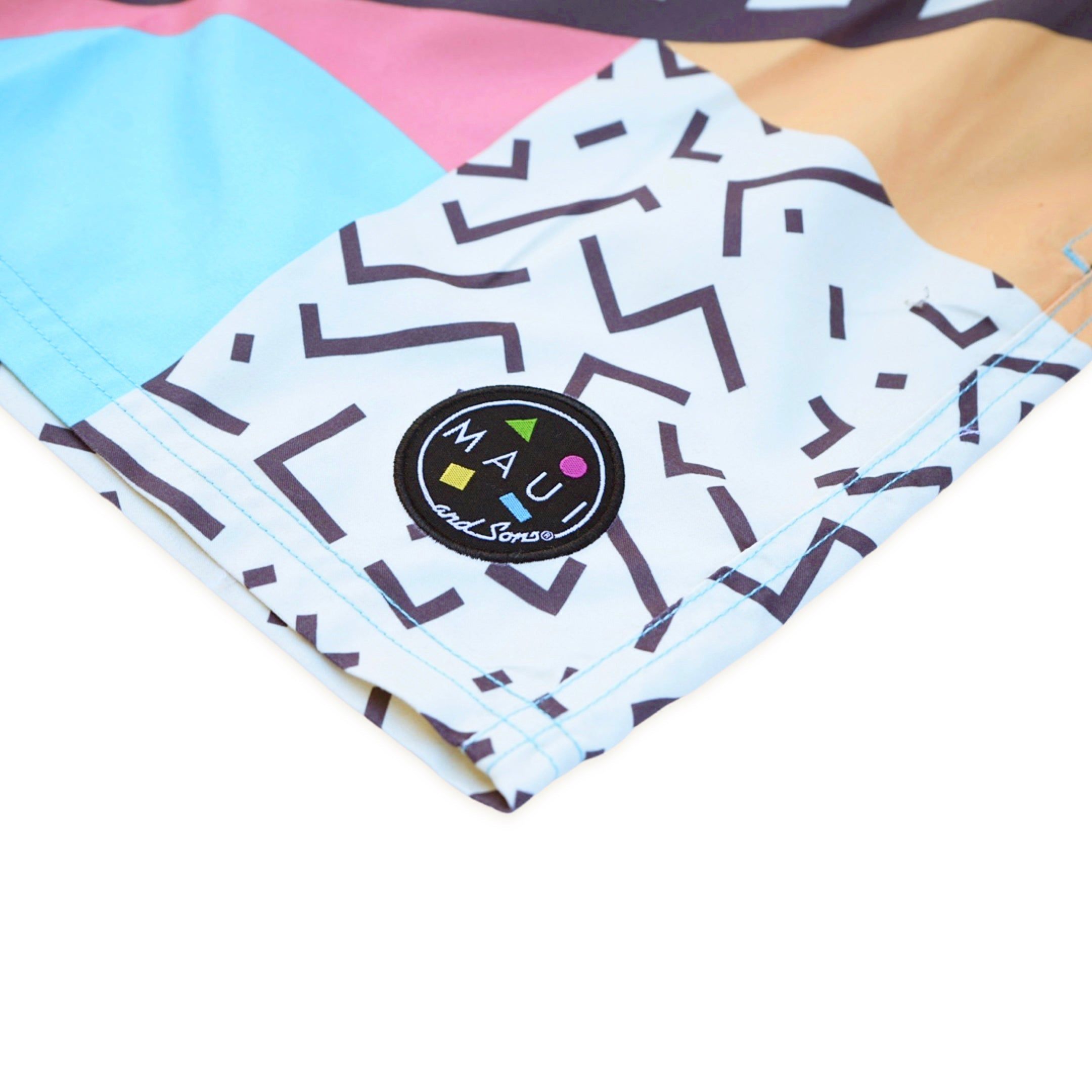 Biggie Pool Shorts in Pool sold by Maui and Sons product image thumbnail 4