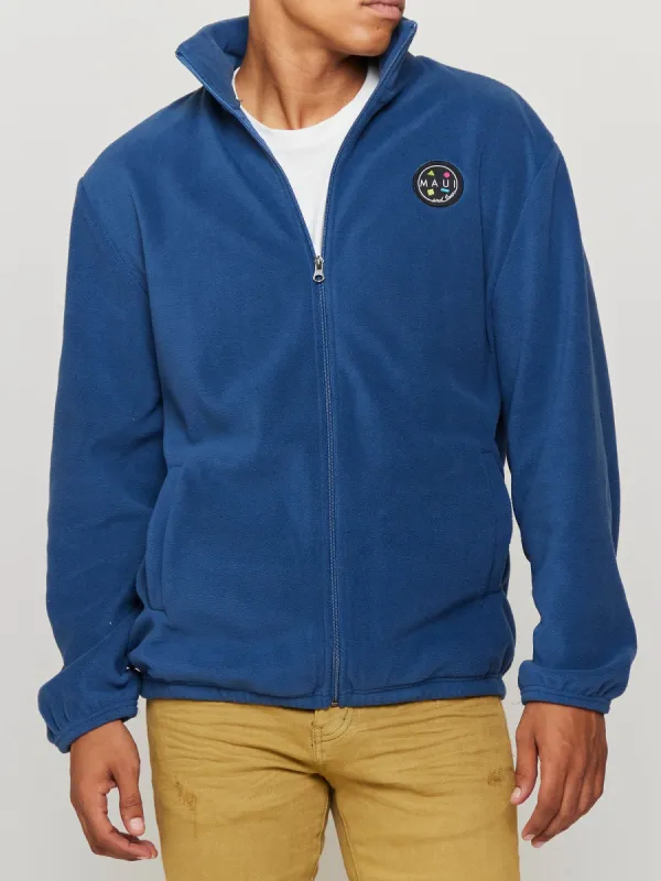Jet Lag Polar Fleece in Indigo sold by Maui and Sons