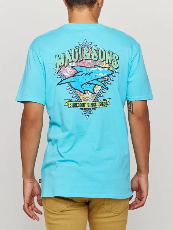 Shreddin 80 T-Shirt sold by Maui and Sons