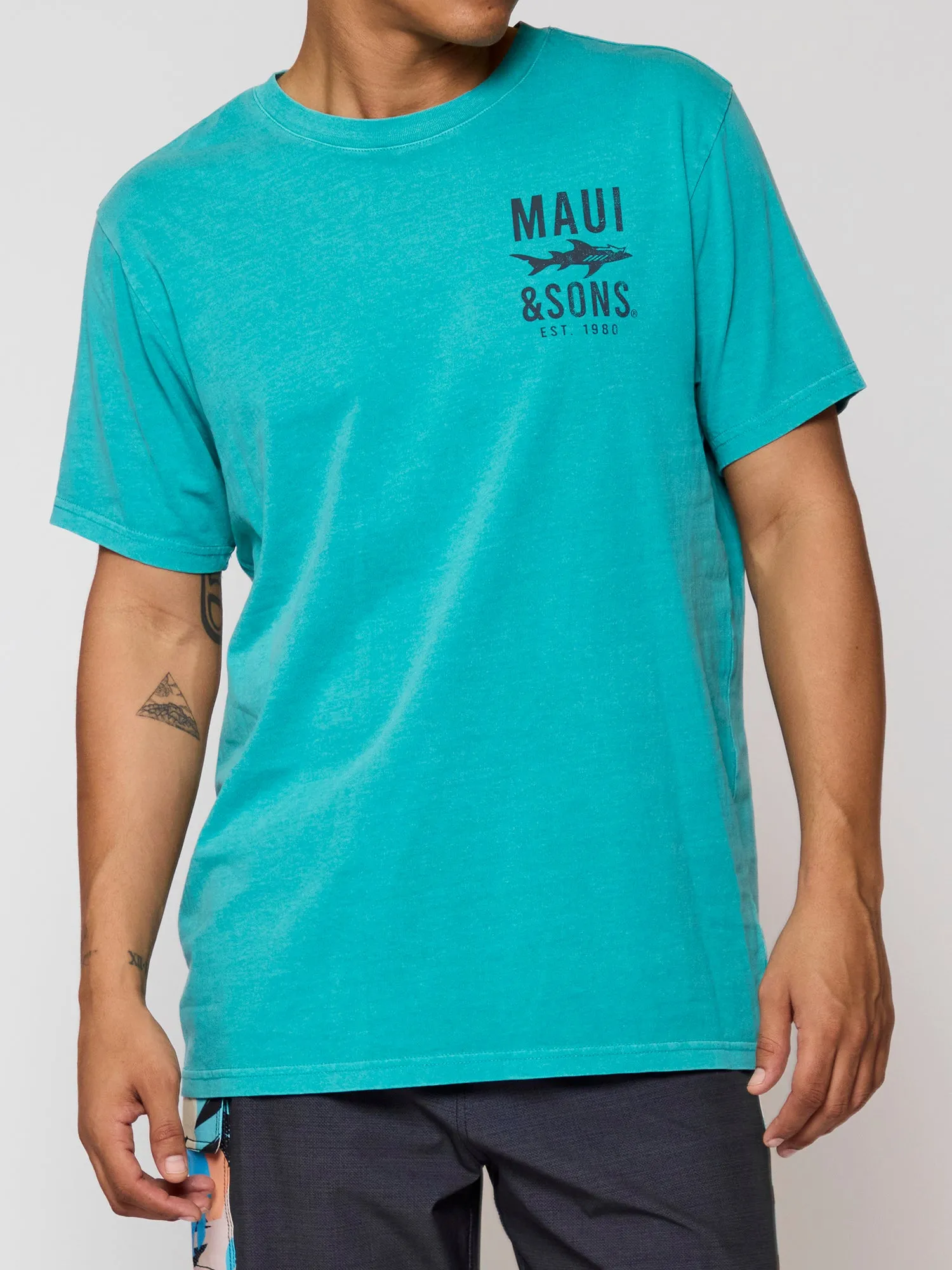 All Season Unisex T-Shirt in Capri sold by Maui and Sons product image thumbnail 3