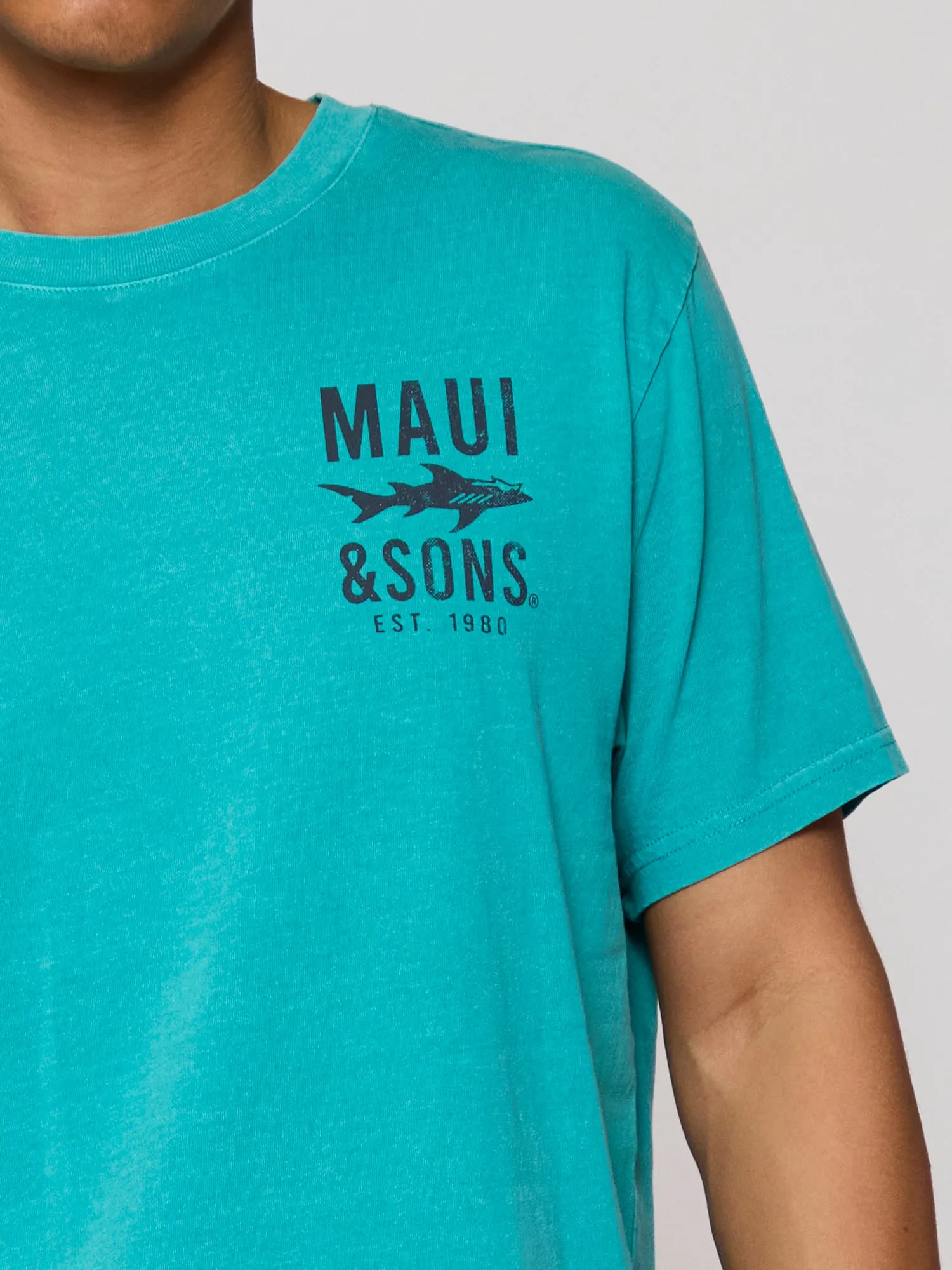 All Season Unisex T-Shirt in Capri sold by Maui and Sons product image thumbnail 5