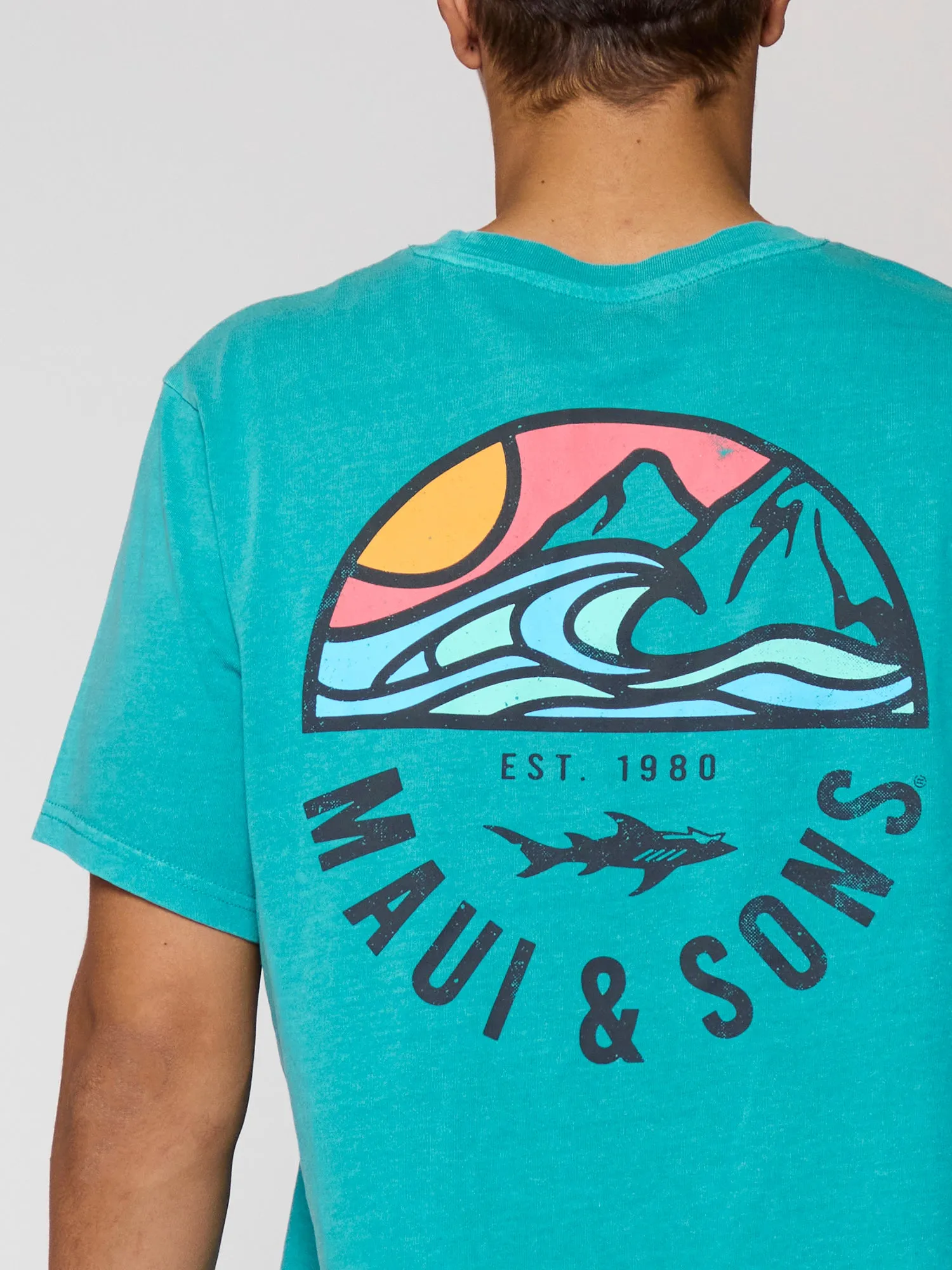 All Season Unisex T-Shirt in Capri sold by Maui and Sons product image thumbnail 4