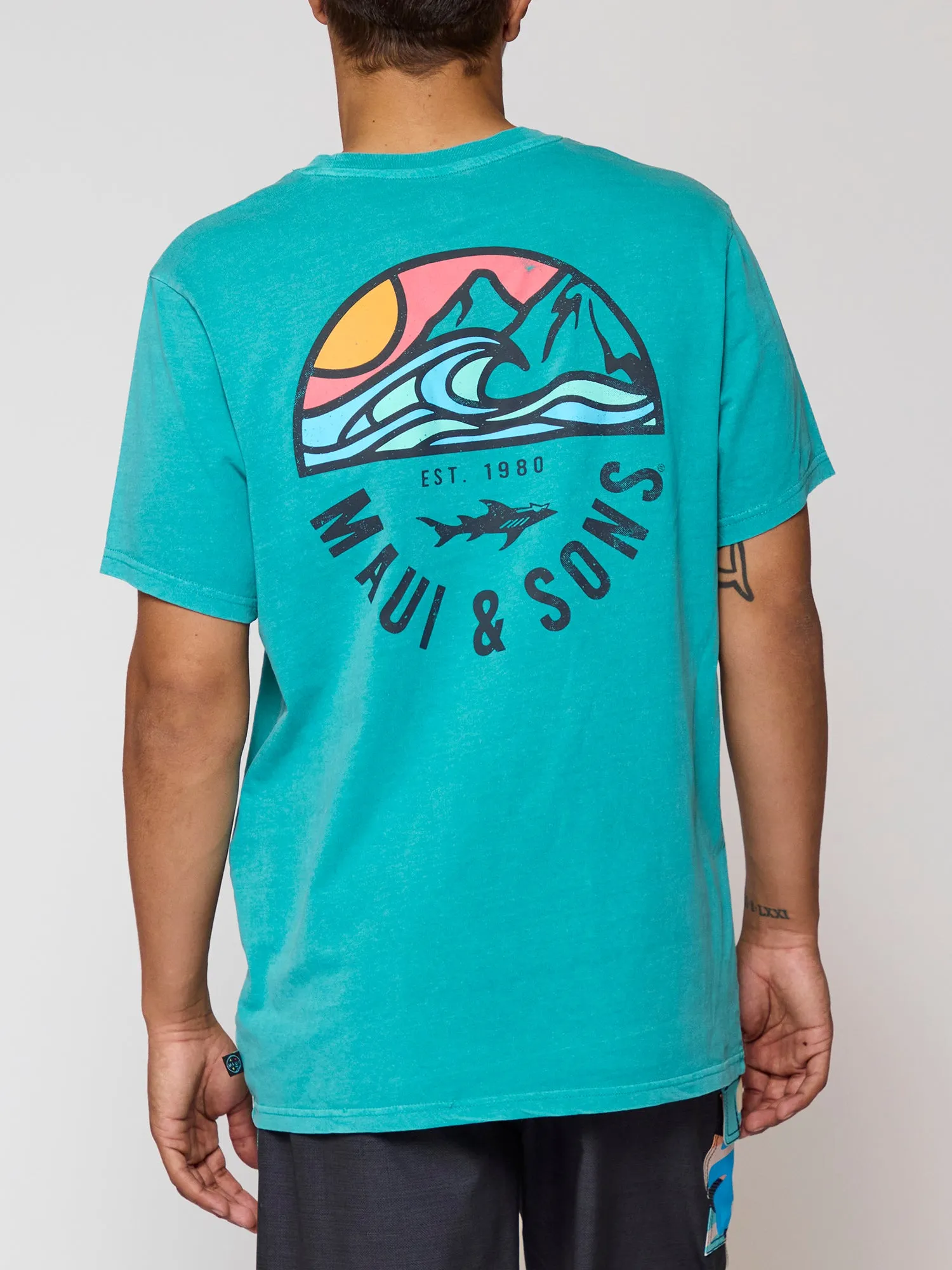 All Season Unisex T-Shirt in Capri sold by Maui and Sons
