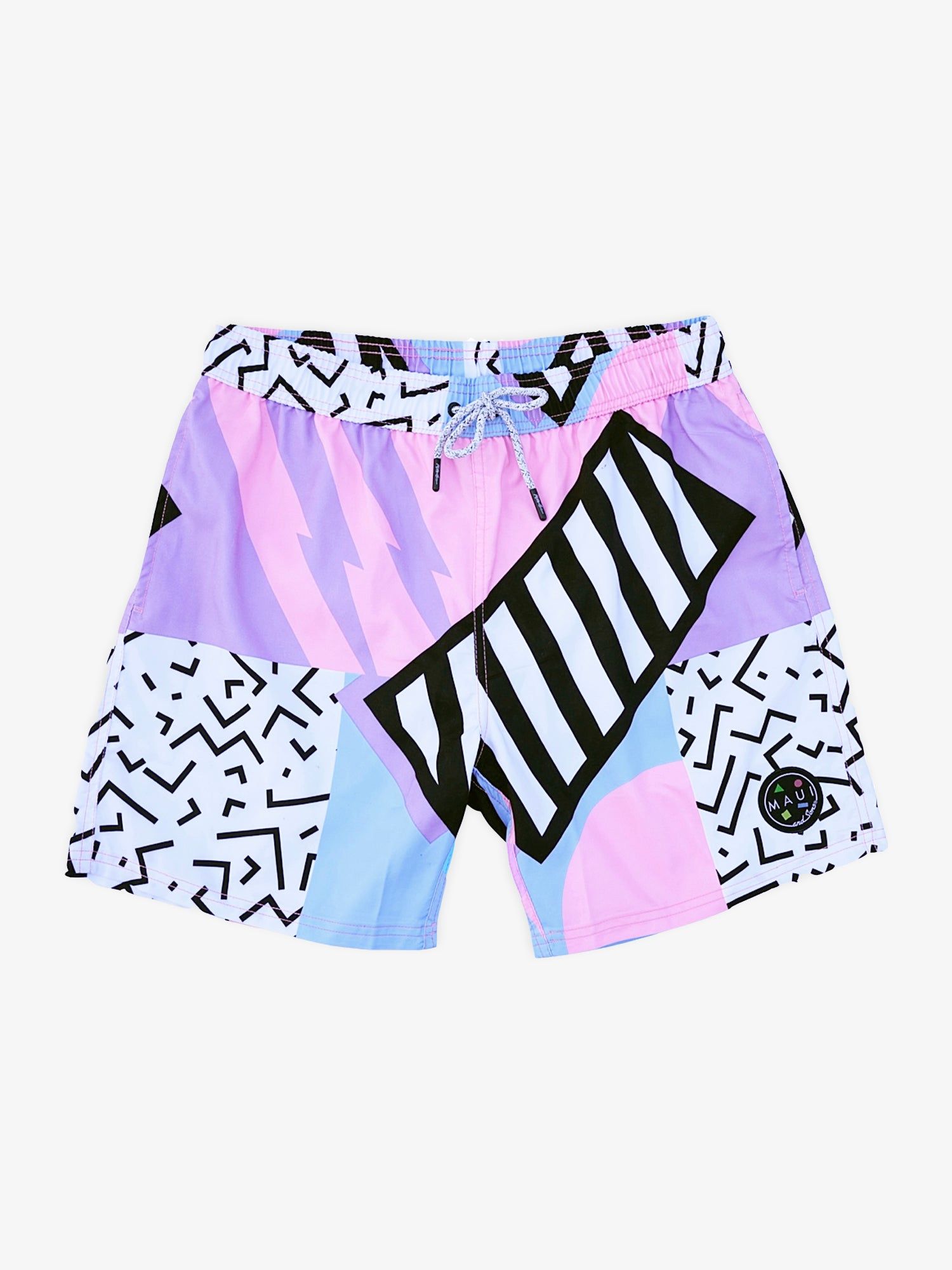 Biggie Pool Shorts in Purple sold by Maui and Sons