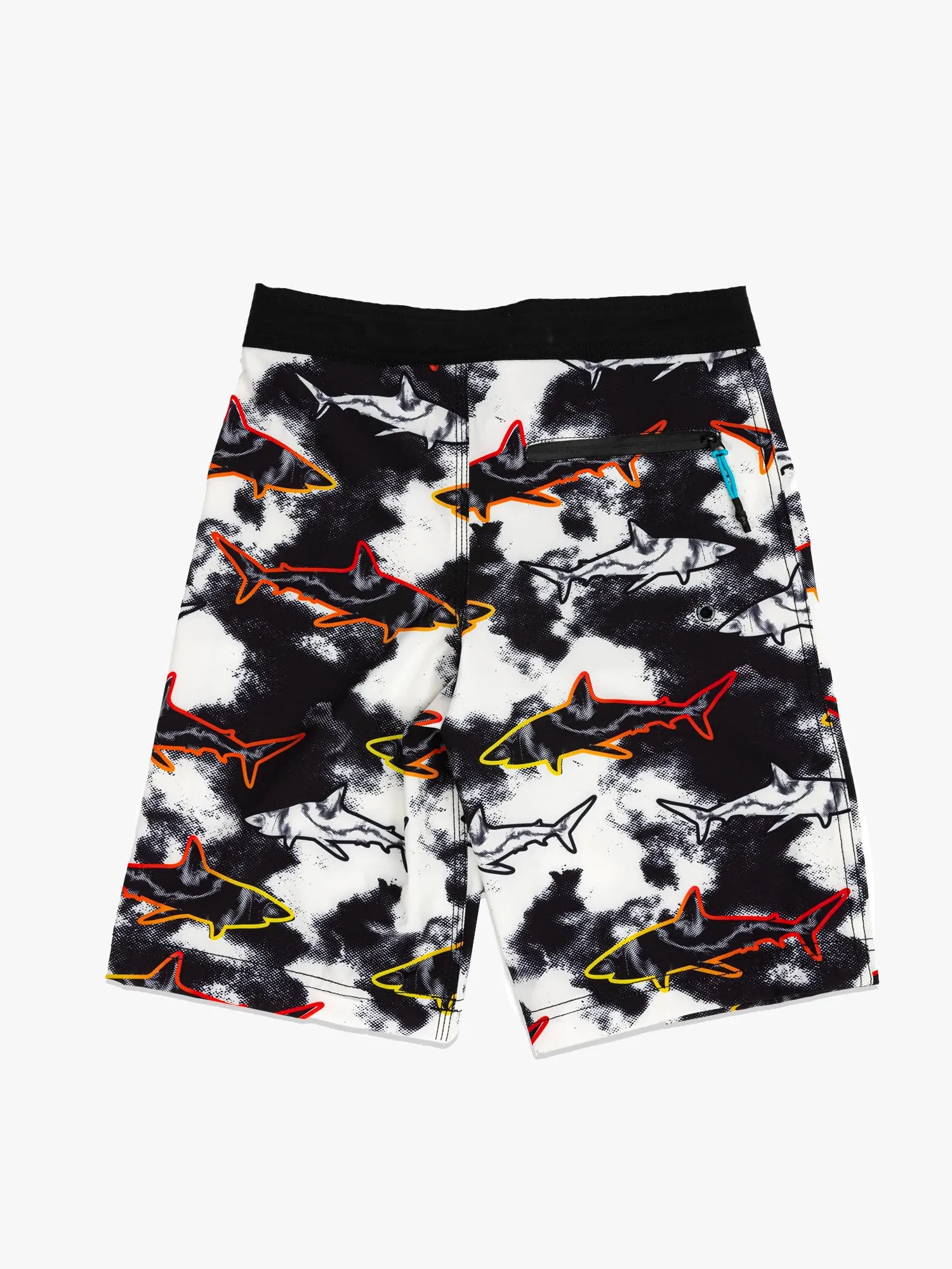 Boys Line Up Boardshorts in Black sold by Maui and Sons product image thumbnail 4