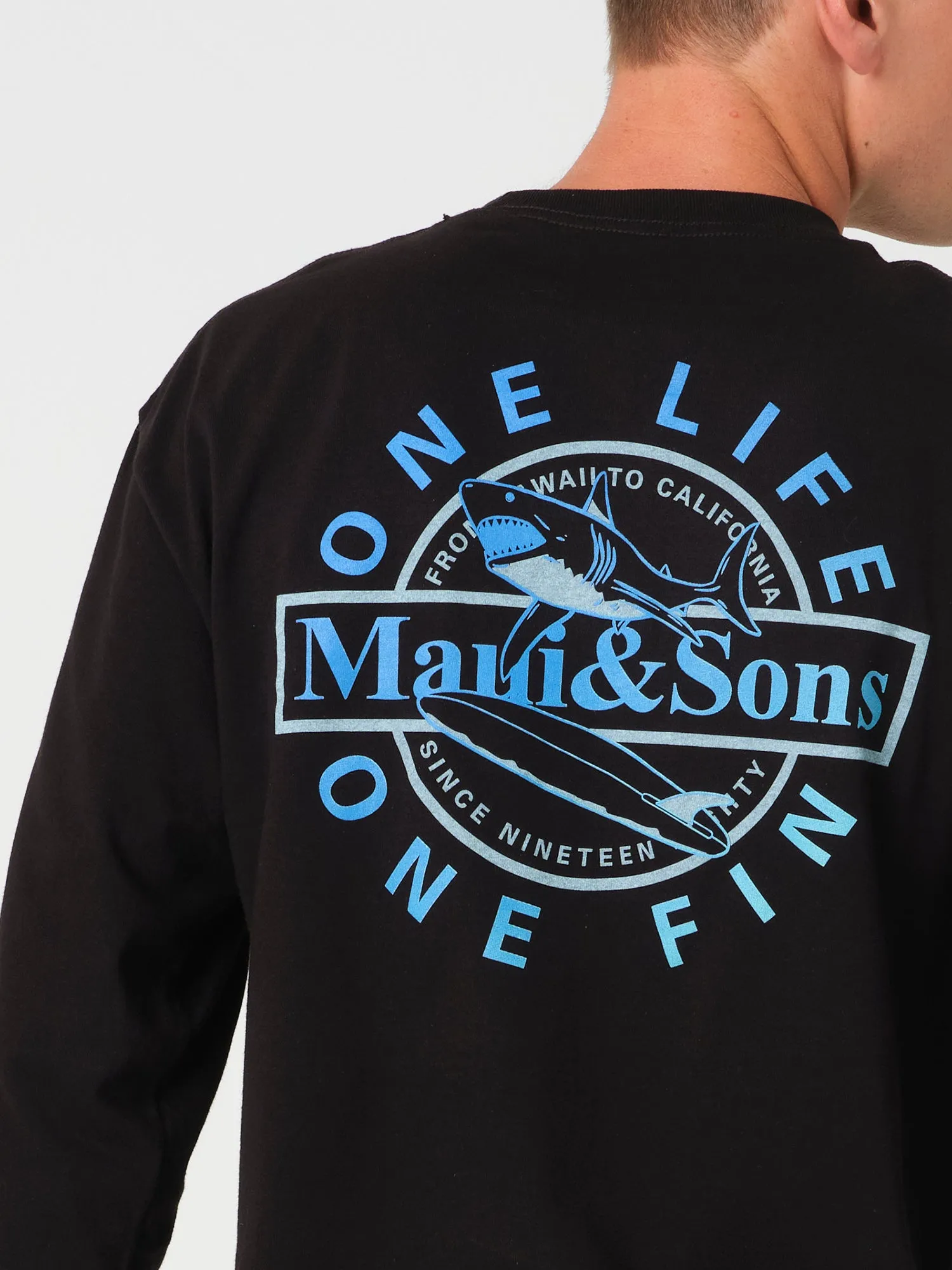 One Life Long Sleeve sold by Maui and Sons product image thumbnail 4