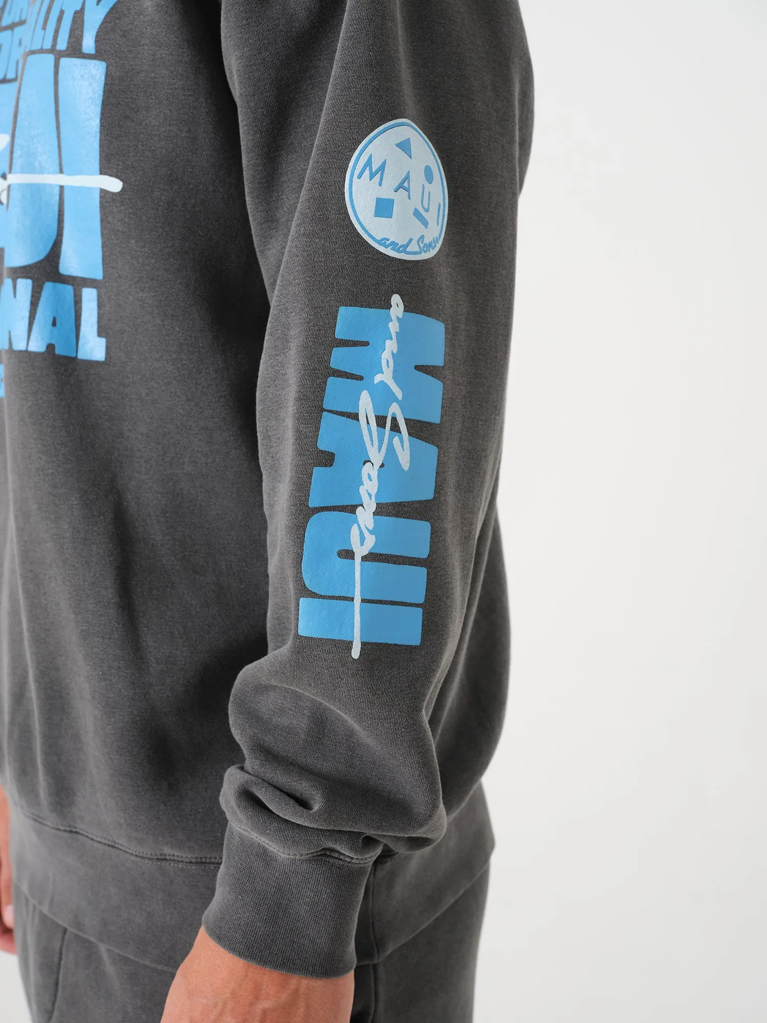 Original Crew Neck in Black sold by Maui and Sons product image thumbnail 4