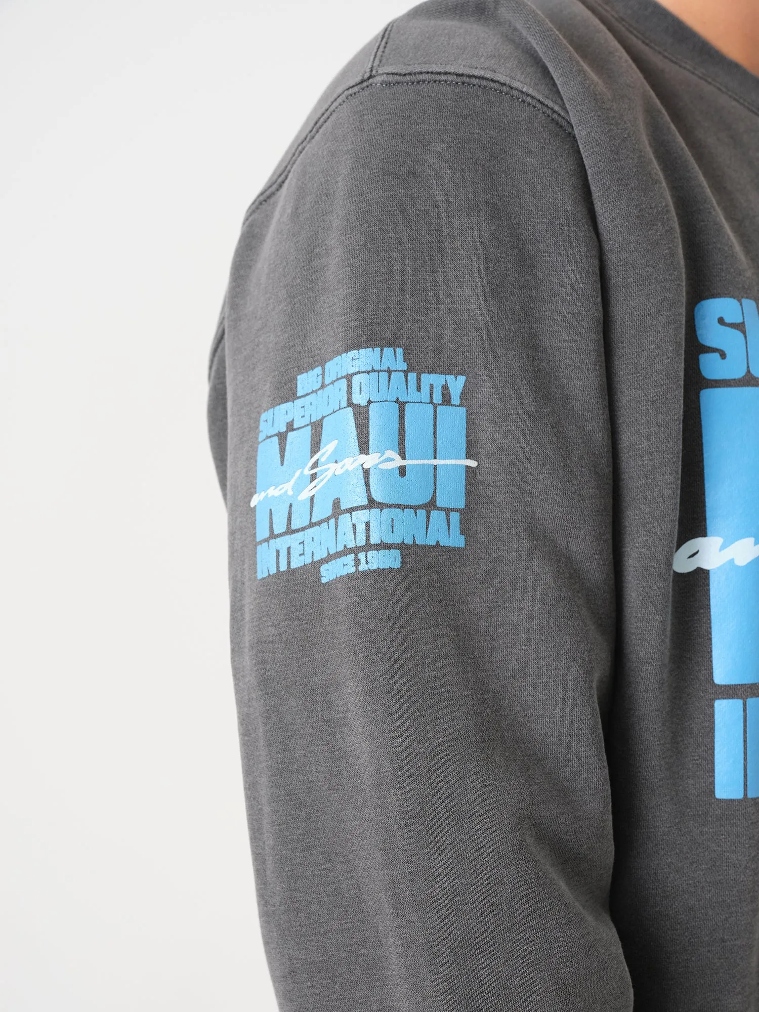 Original Crew Neck in Black sold by Maui and Sons product image thumbnail 5