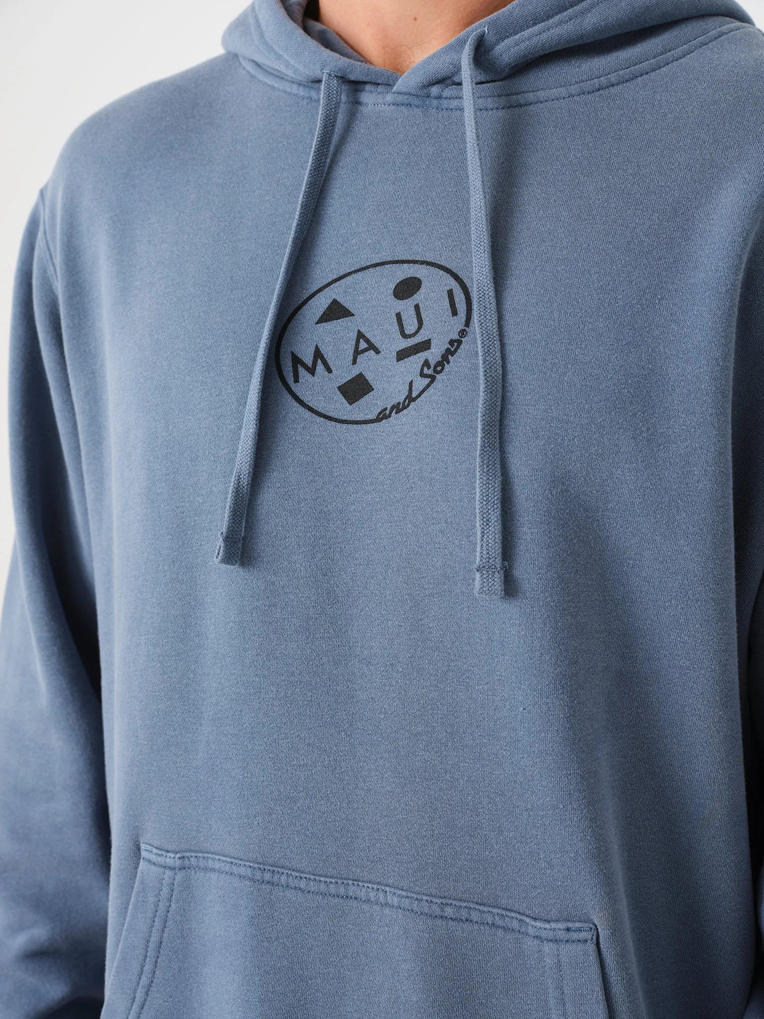 Retro Cookie Hoodie in Slate Blue sold by Maui and Sons product image thumbnail 3