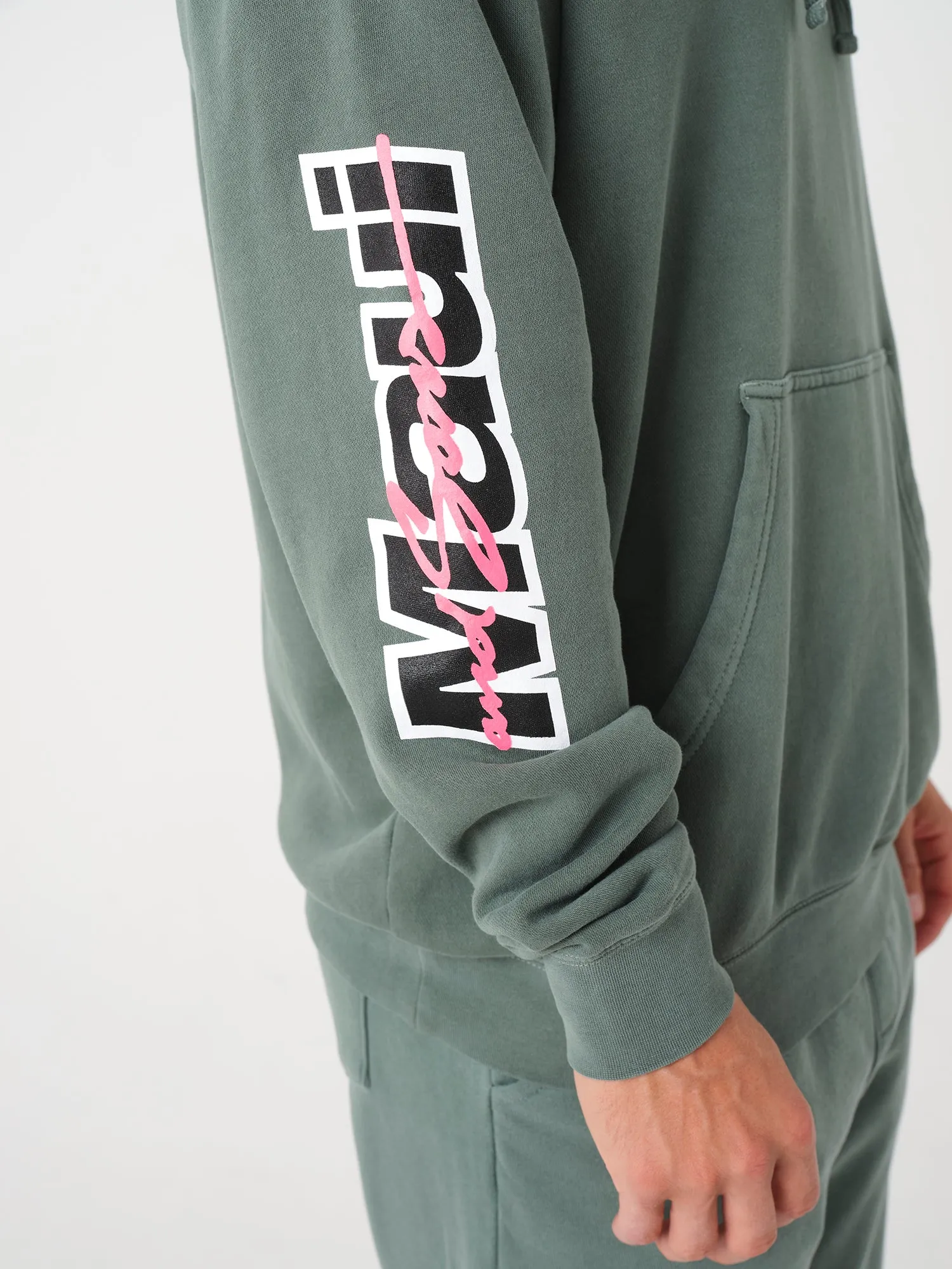 Speed Hoodie in Alpine Green sold by Maui and Sons product image thumbnail 4