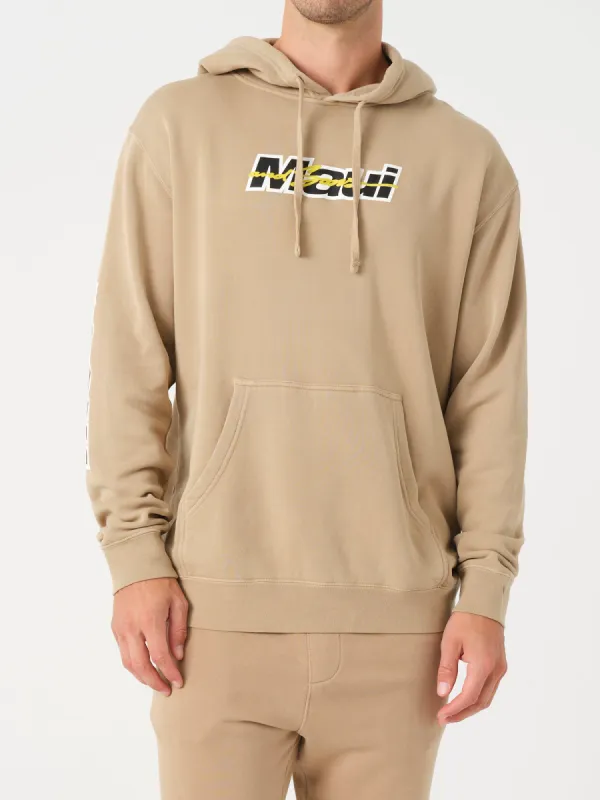 Speed Hoodie in Sand sold by Maui and Sons