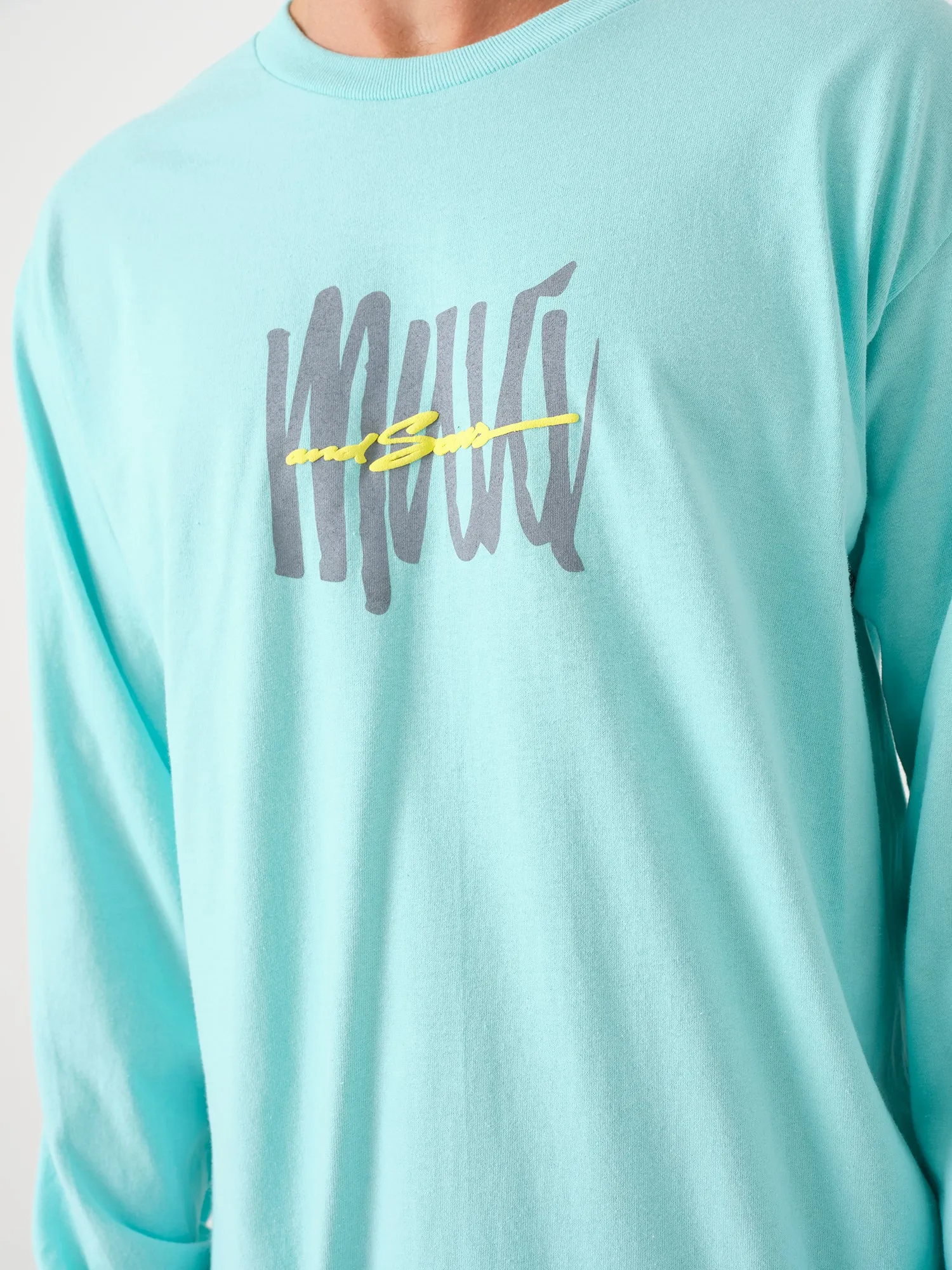 Mountain Edition Long Sleeve in Celadon sold by Maui and Sons product image thumbnail 3