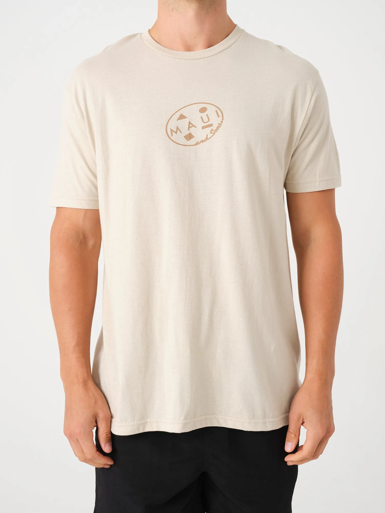 Retro Cookie T-Shirt in Sand sold by Maui and Sons