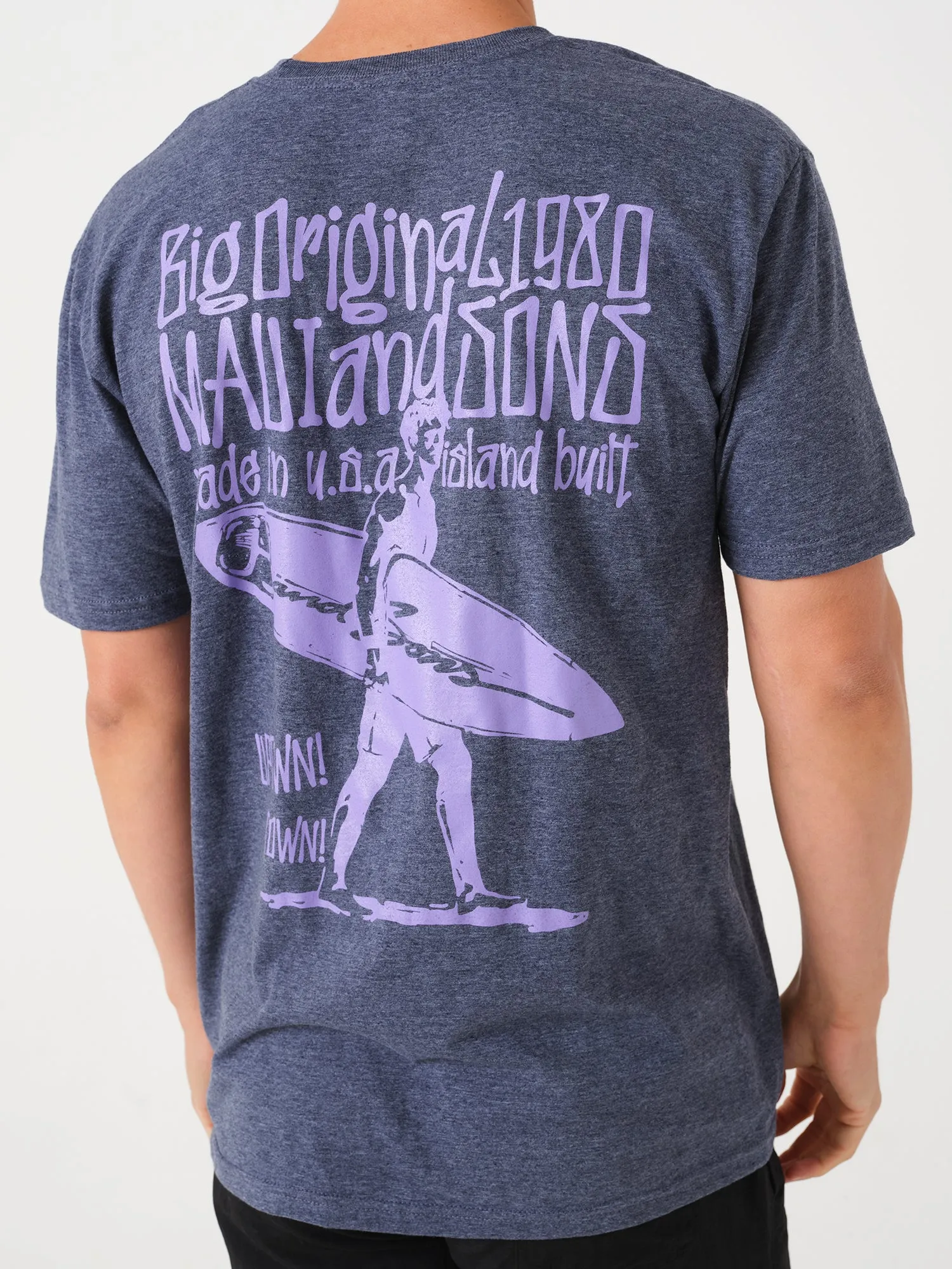 Island Built T-Shirt in Navy sold by Maui and Sons product image thumbnail 2