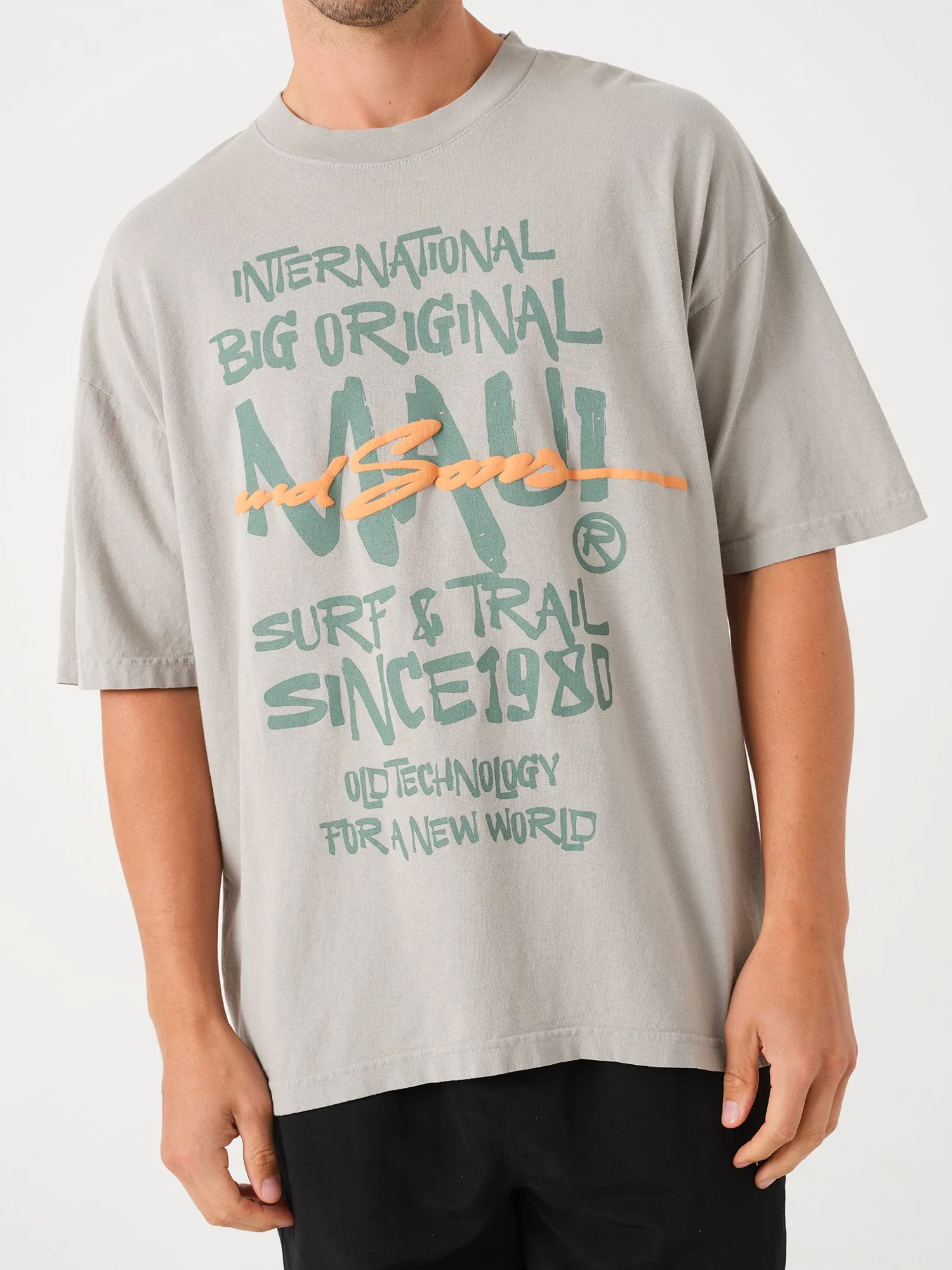 Venice T-Shirt in Sage sold by Maui and Sons