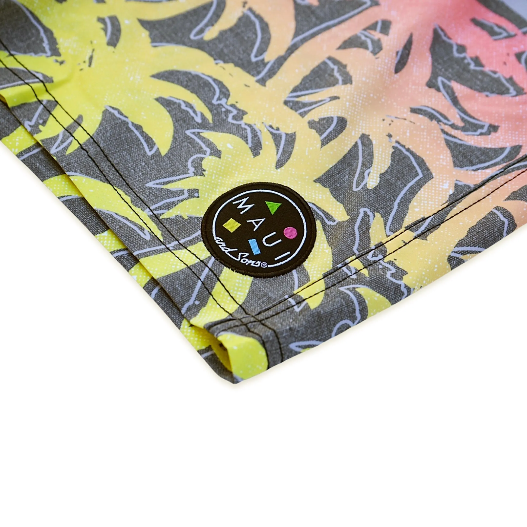 Cali Roots Board Shorts in Coral sold by Maui and Sons product image thumbnail 5