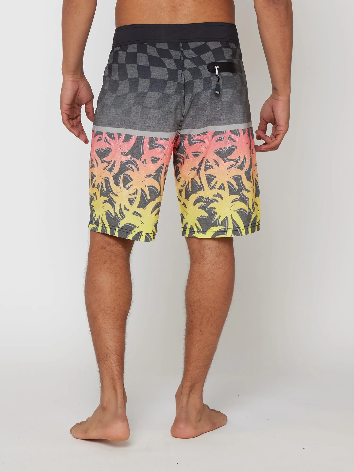 Cali Roots Board Shorts in Coral sold by Maui and Sons product image thumbnail 3