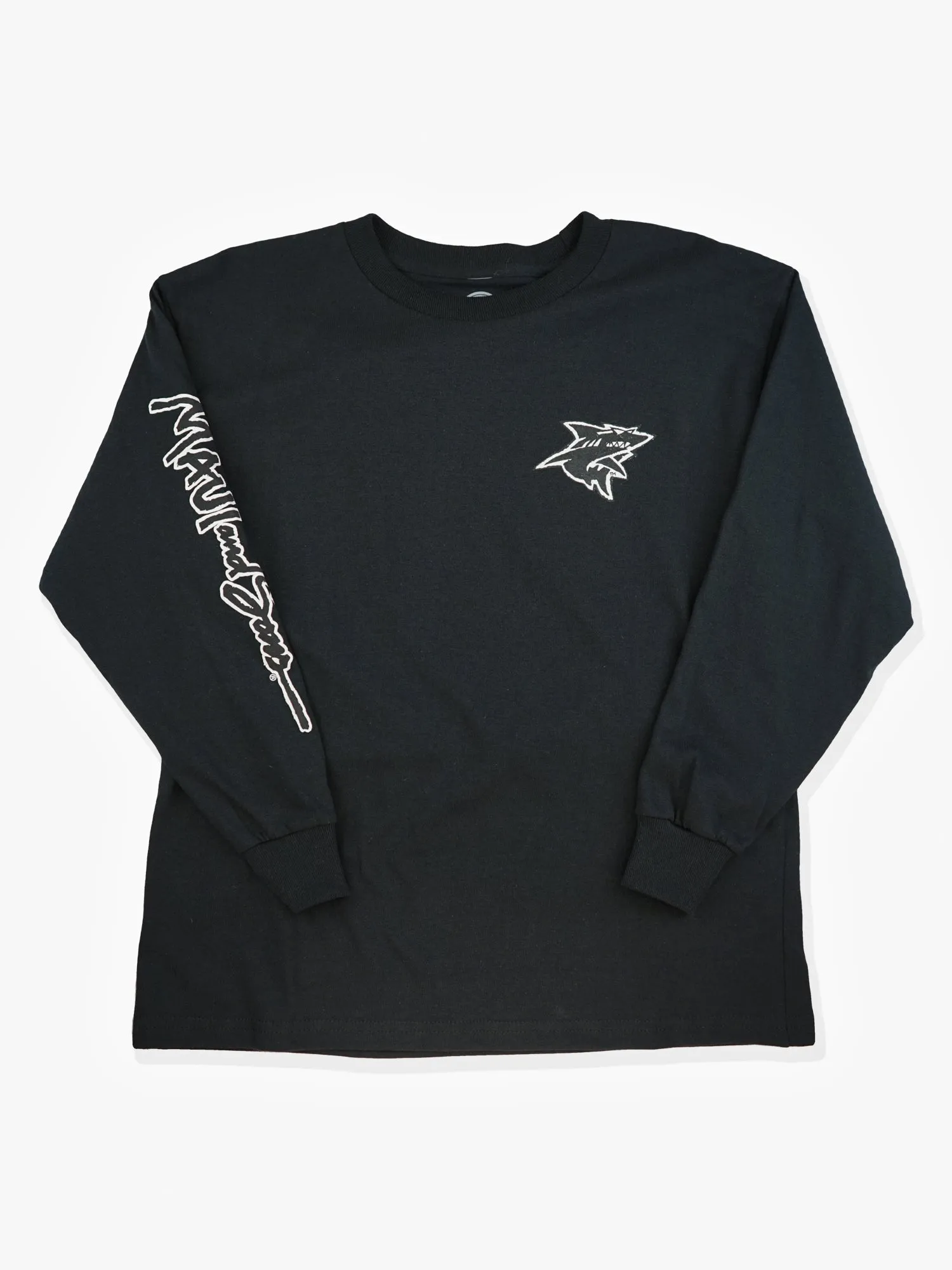 Boys Skagway Boys Long Sleeve in Black sold by Maui and Sons