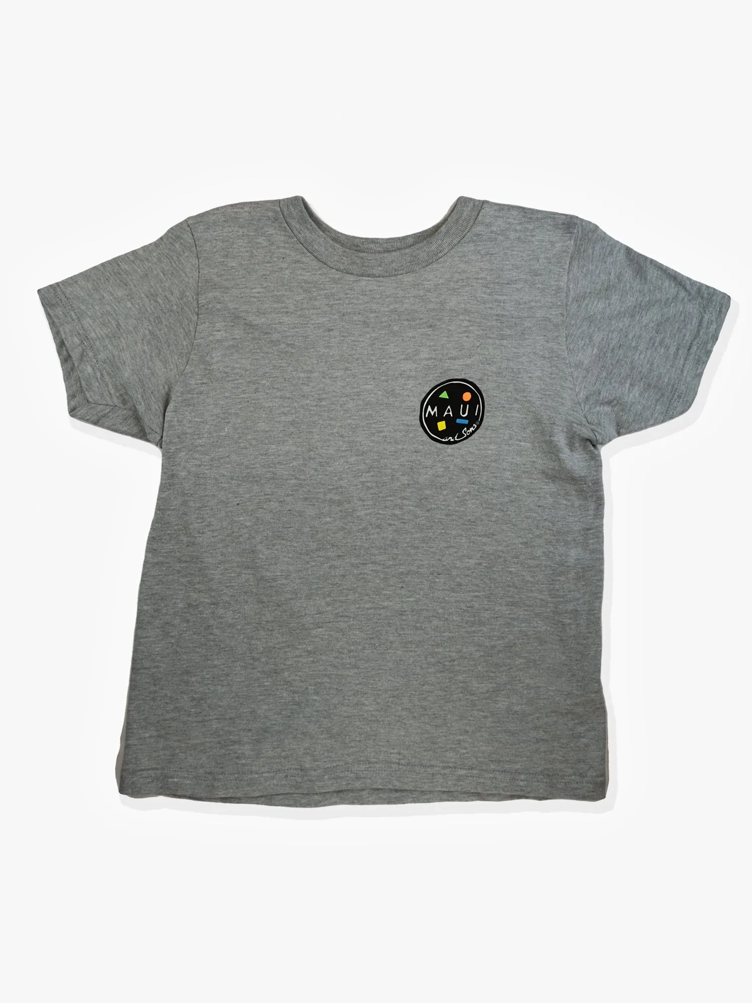 Boys Good Life T-Shirt in Heather Grey sold by Maui and Sons