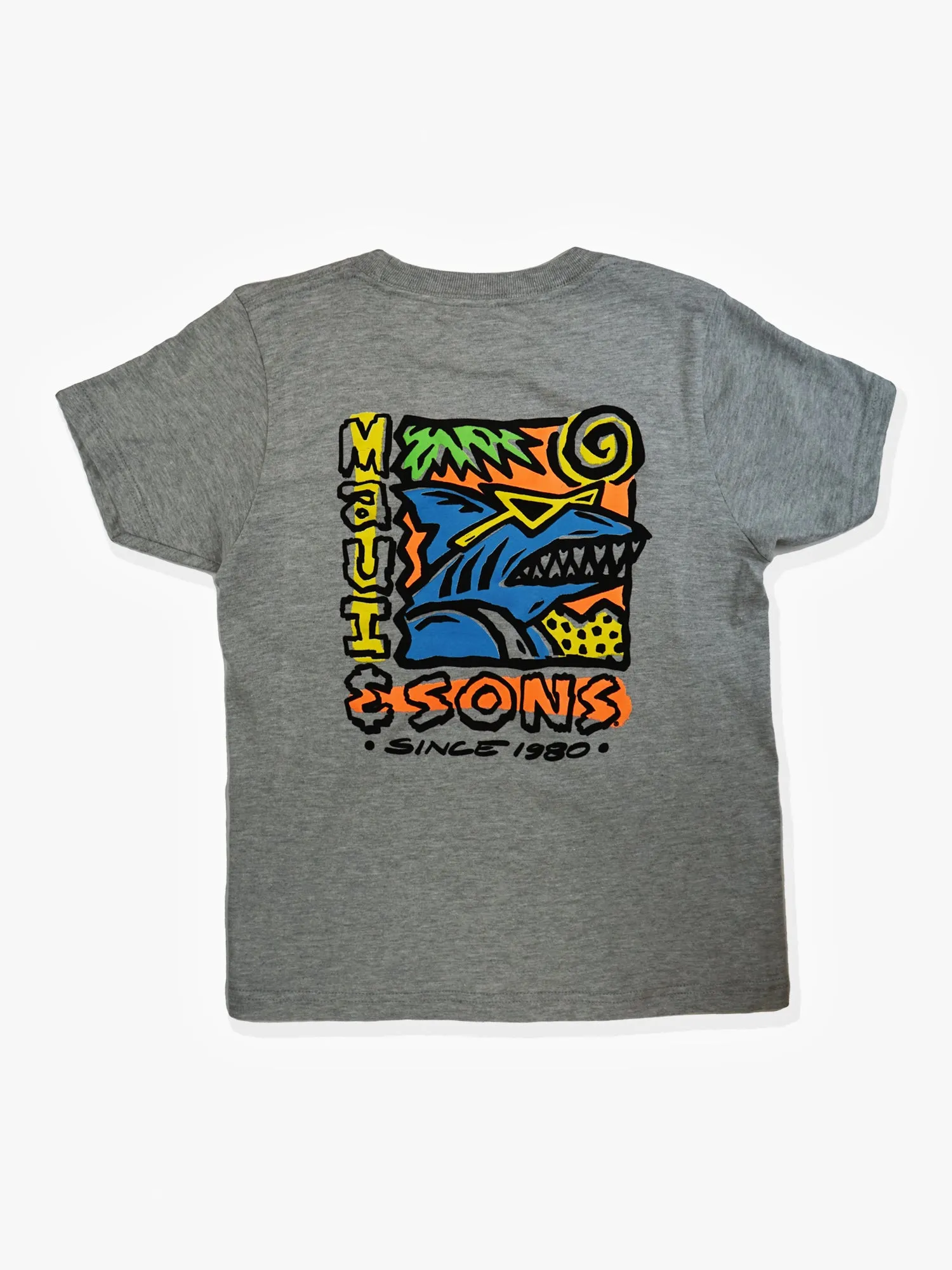 Boys Good Life T-Shirt in Heather Grey sold by Maui and Sons product image thumbnail 2