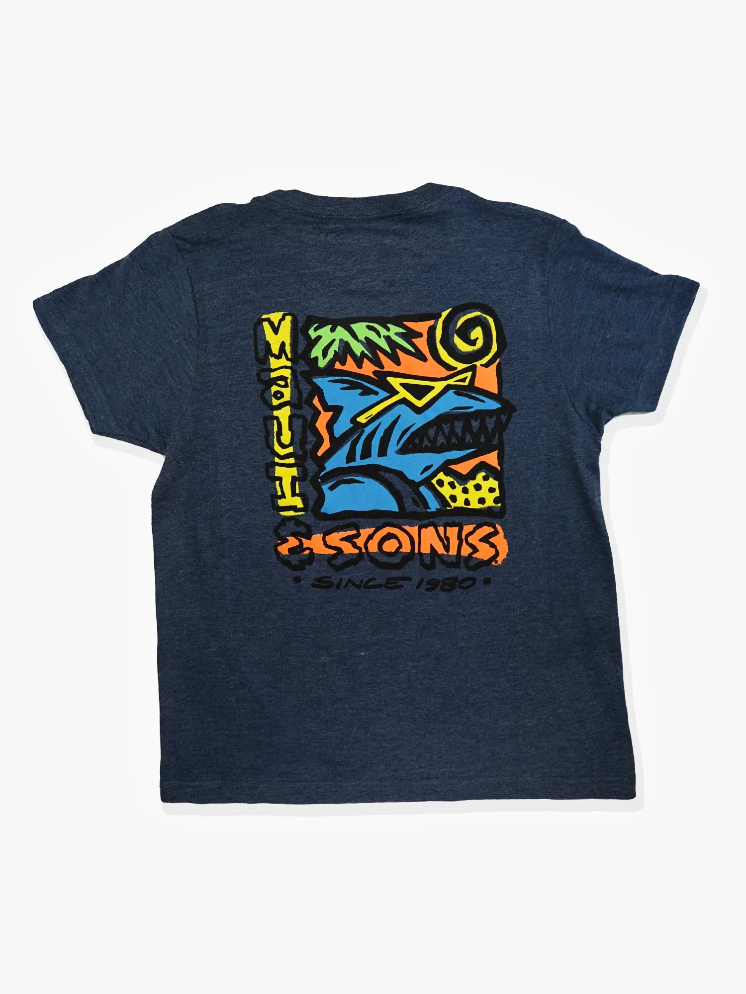 Boys Good Life T-Shirt in Heather Navy sold by Maui and Sons product image thumbnail 2