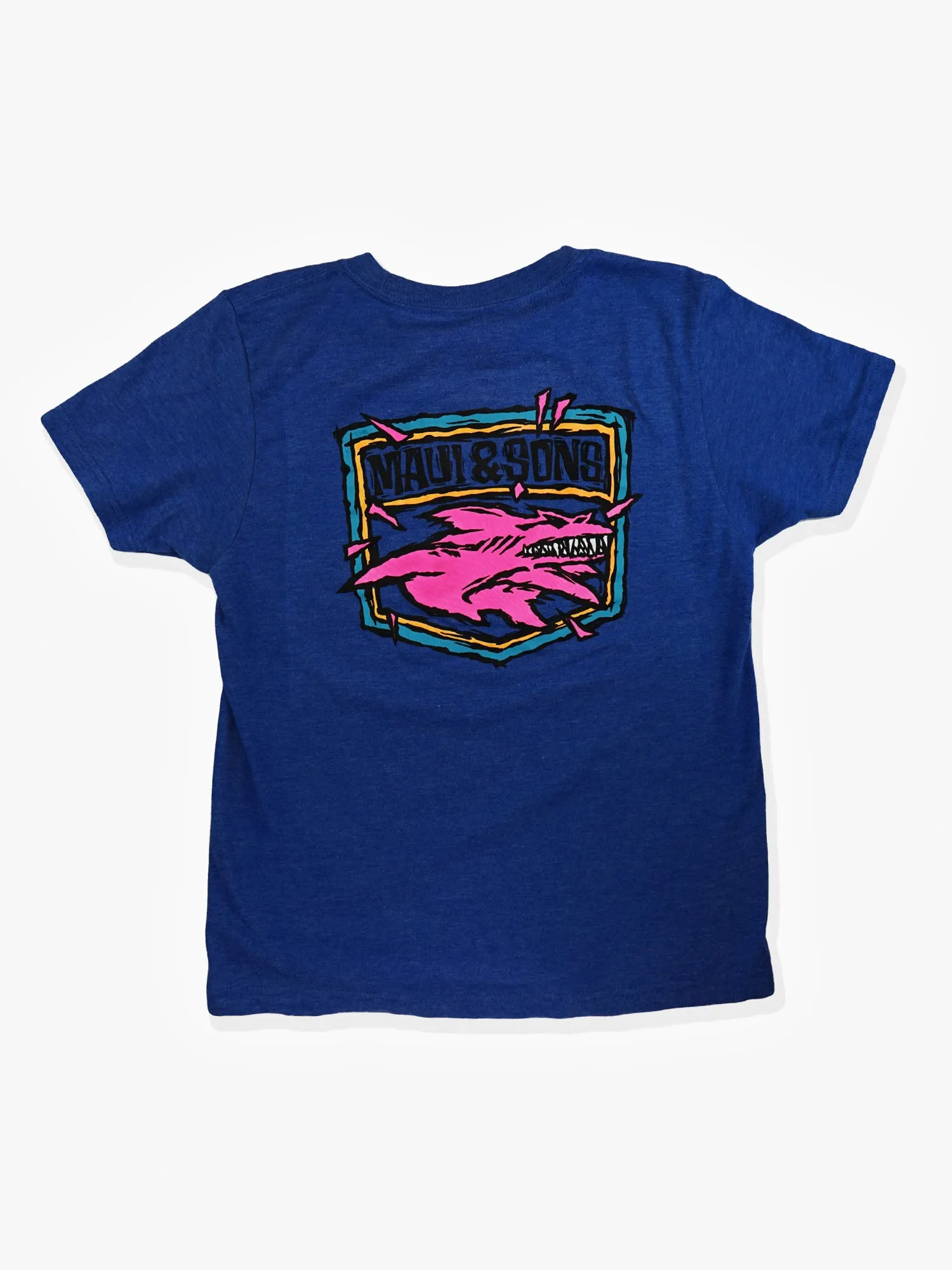 Boys Aggro Twist T-Shirt in Royal sold by Maui and Sons product image thumbnail 2