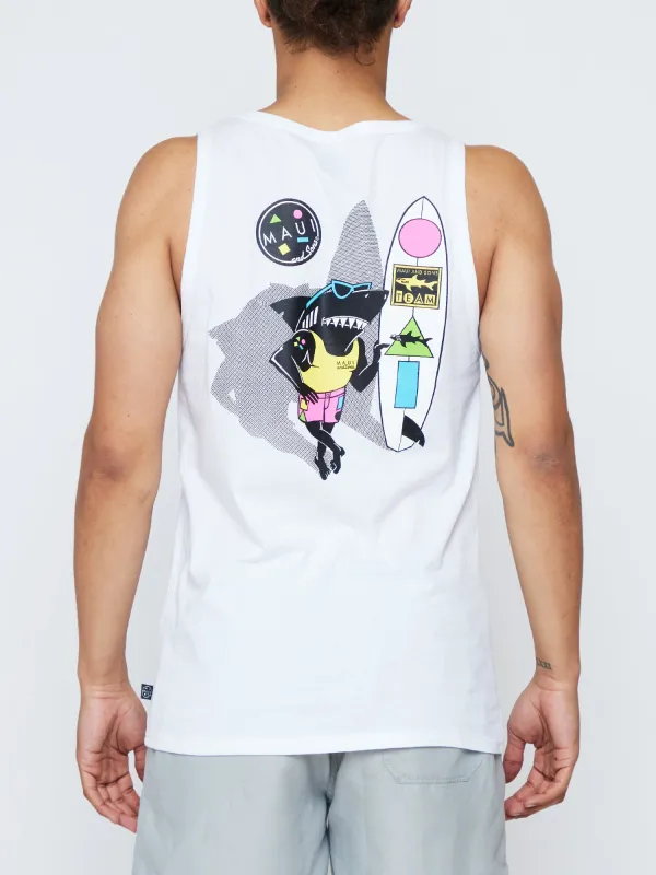 Arnold Sharkley Tank Top sold by Maui and Sons