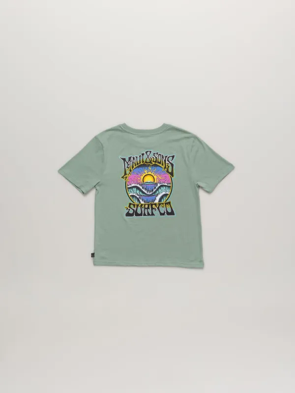 Triple Set Boys Short Sleeve T-shirt sold by Maui and Sons