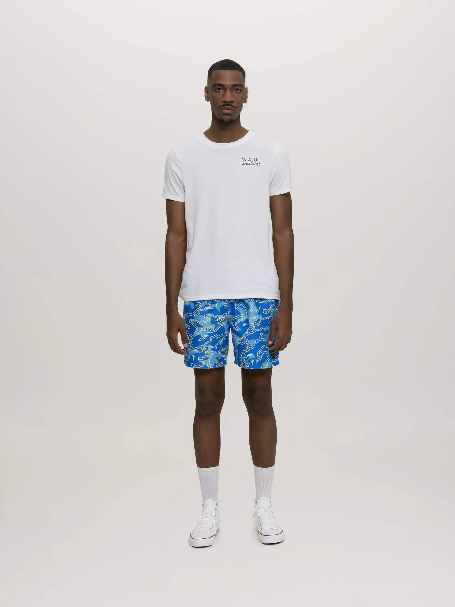 Bad Fish Pool Shorts sold by Maui and Sons product image thumbnail 3