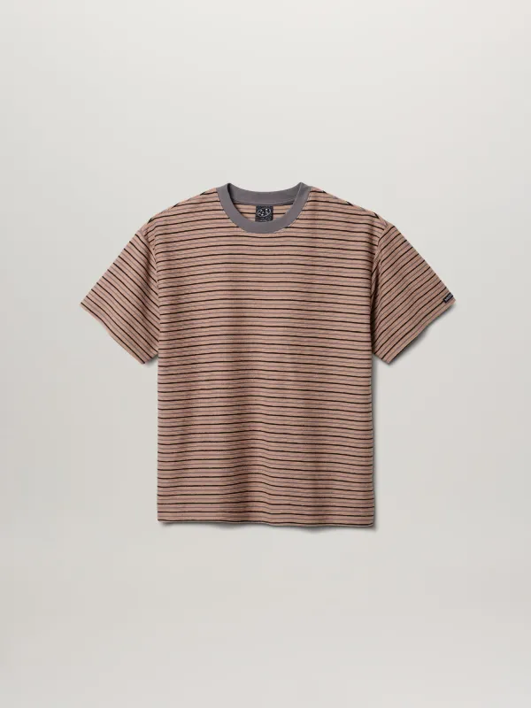Dobby Days Striped Knit T-Shirt sold by Maui and Sons