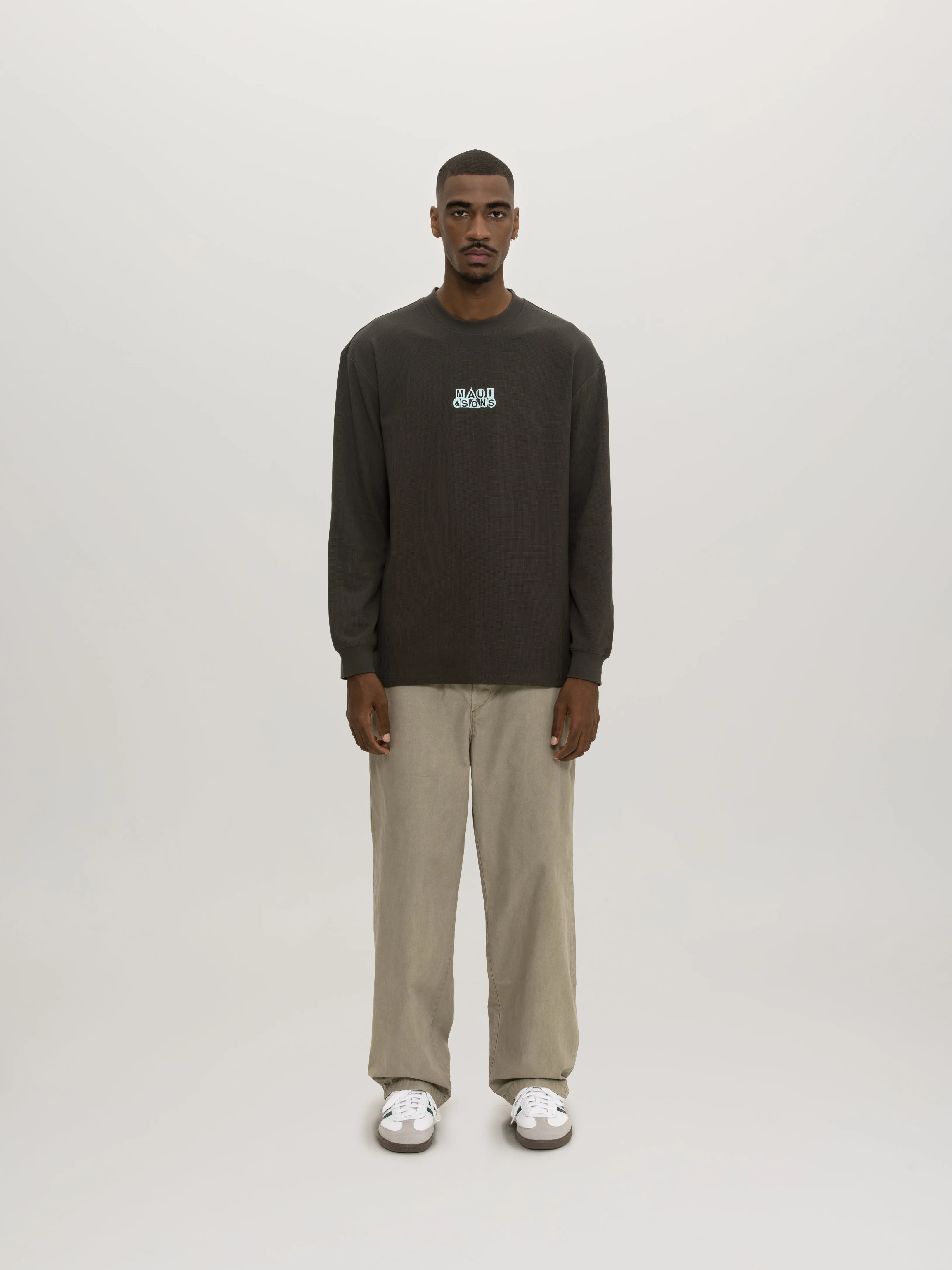 Pure Maui Waffle Thermal Long Sleeve Shirt sold by Maui and Sons product image thumbnail 2