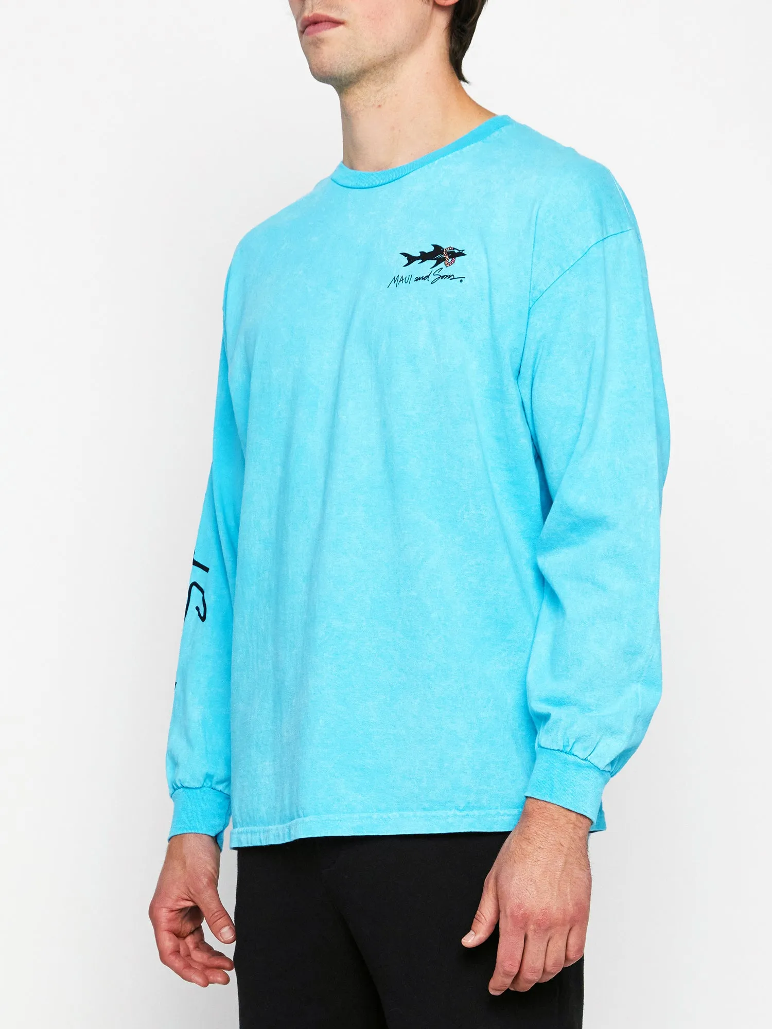 Aloha Shark Long Sleeve sold by Maui and Sons product image thumbnail 3