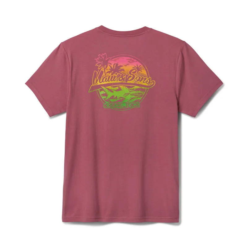 Aloha Shark Short Sleeve T-Shirt sold by Maui and Sons