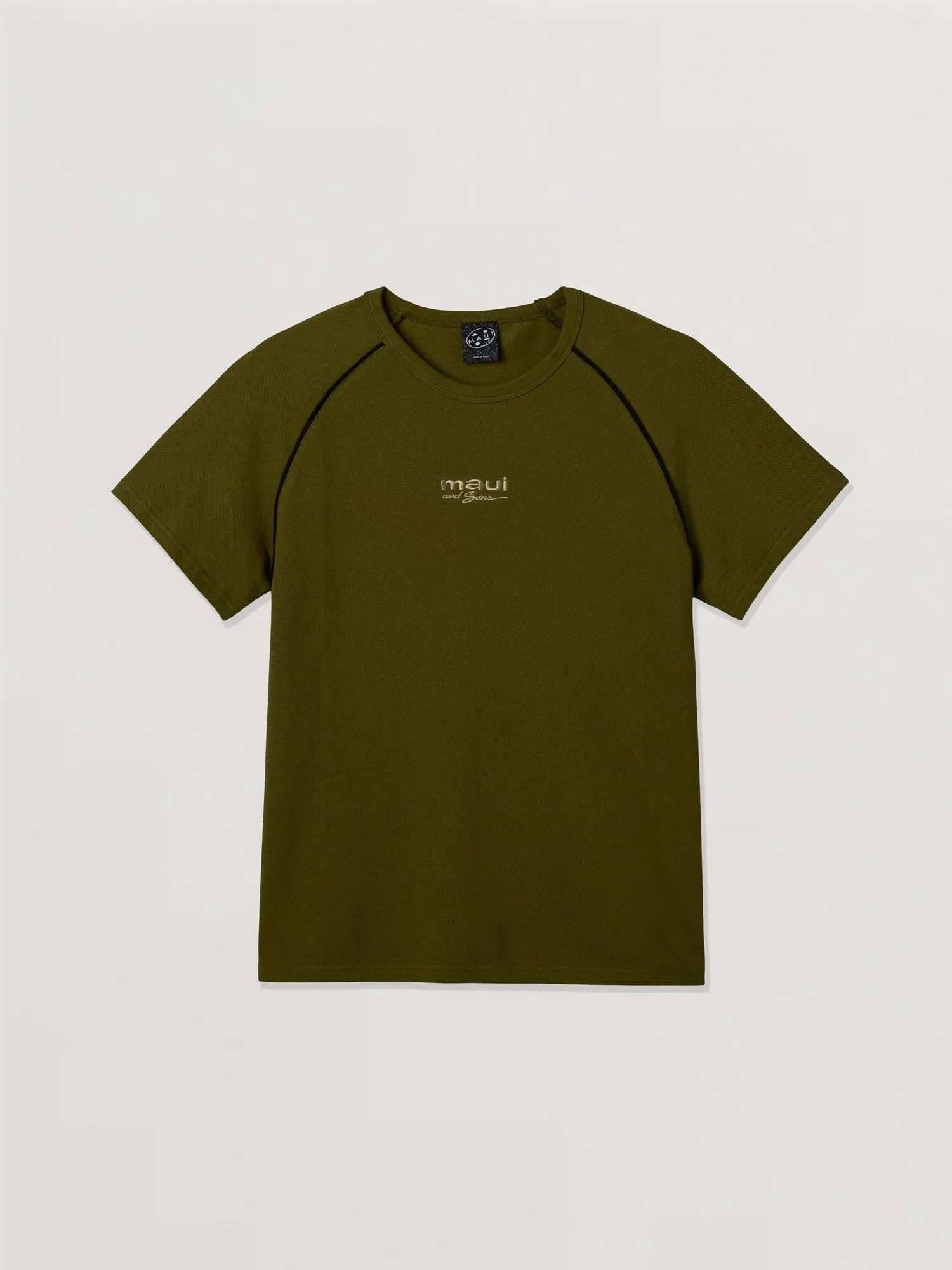 Pique Front Elevated T-Shirt sold by Maui and Sons