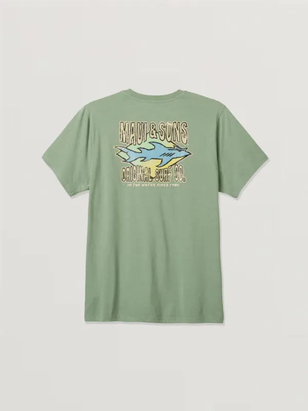 Shark Surf T-Shirt sold by Maui and Sons