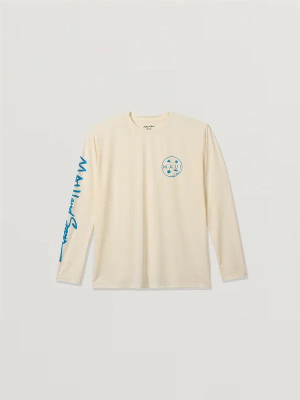 Single Cookie Long Sleeve Sun Shirt made by Maui and Sons