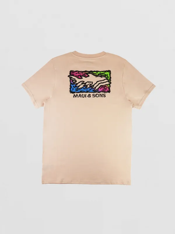 Triple Threat Puff Ink T-Shirt made by Maui and Sons