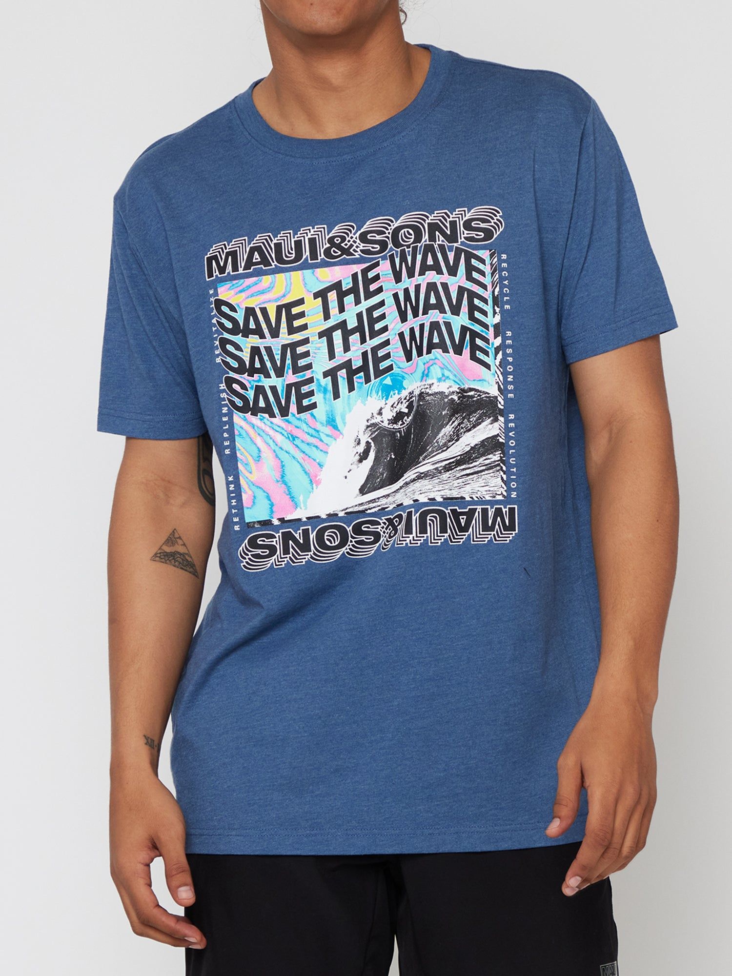Save the Wave T-Shirt sold by Maui and Sons