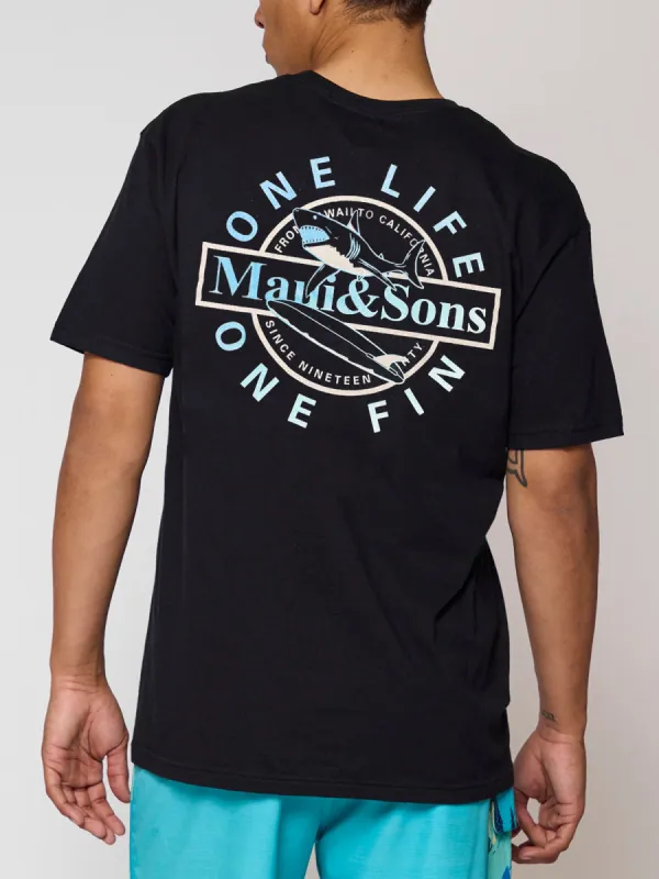One Life T-Shirt sold by Maui and Sons