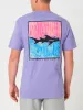 Fifty Fifty T-Shirt in Amethyst sold by Maui and Sons