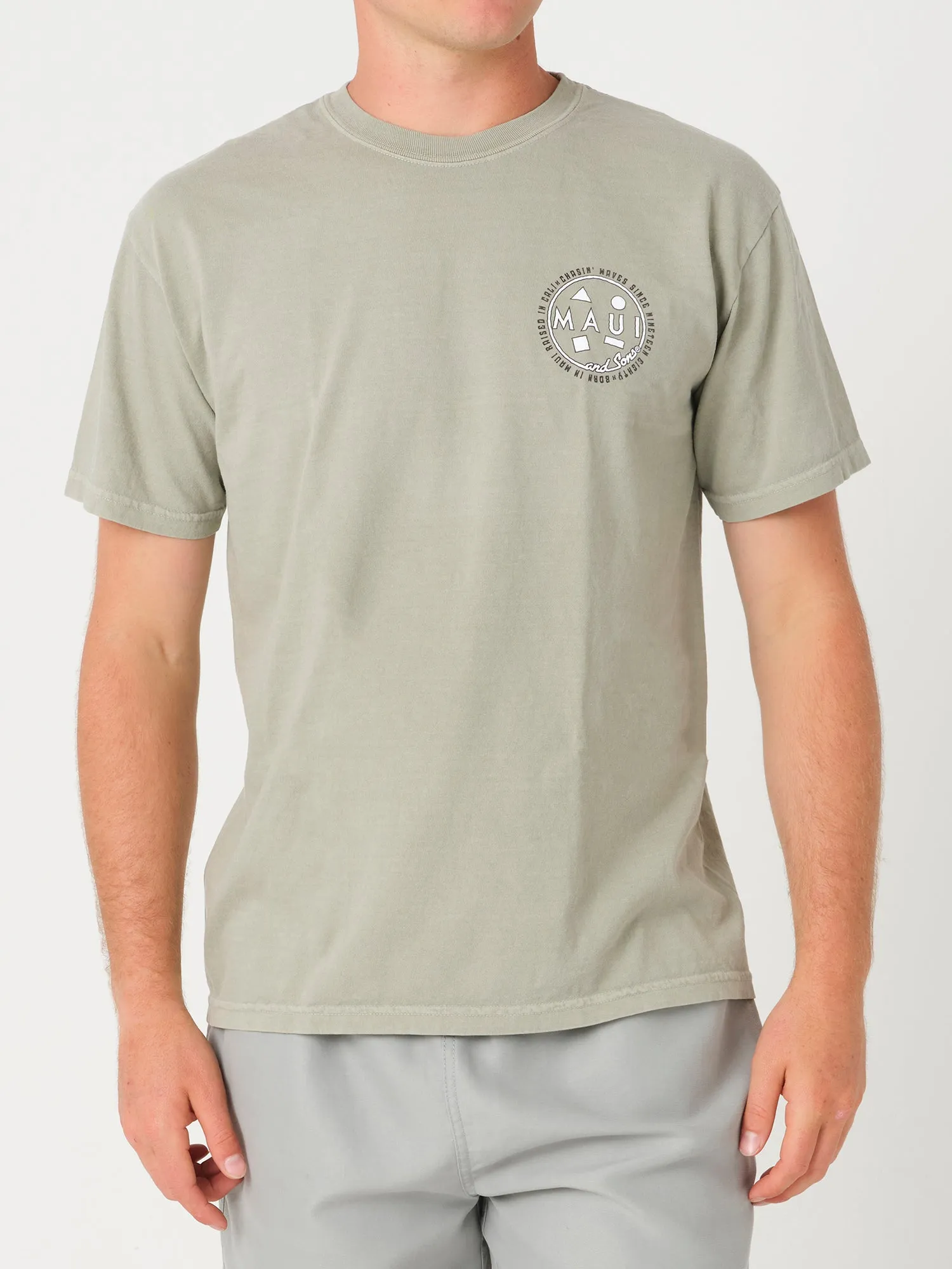 Chaser T-Shirt in Walnut sold by Maui and Sons product image thumbnail 2