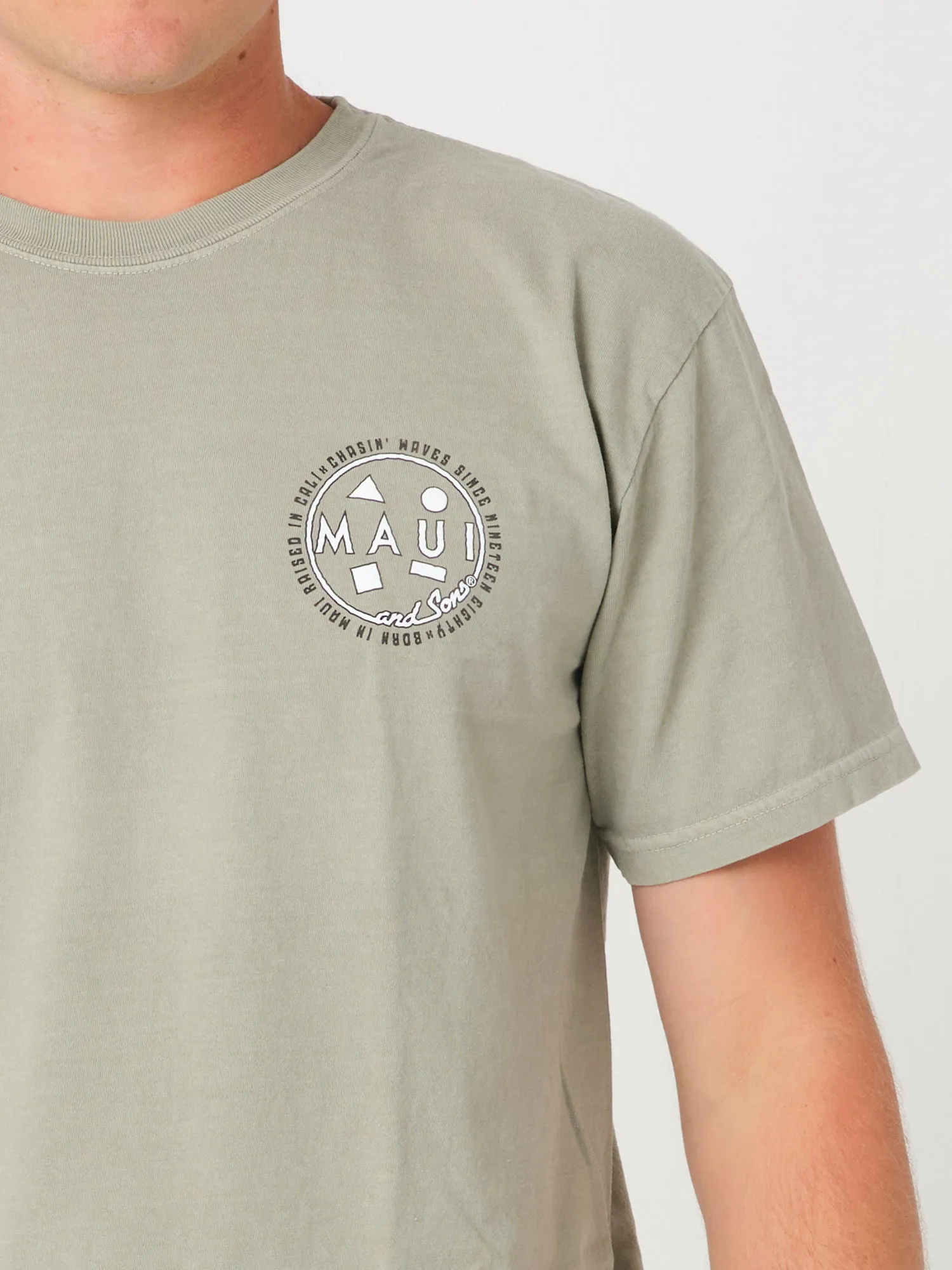 Chaser T-Shirt in Walnut sold by Maui and Sons product image thumbnail 4