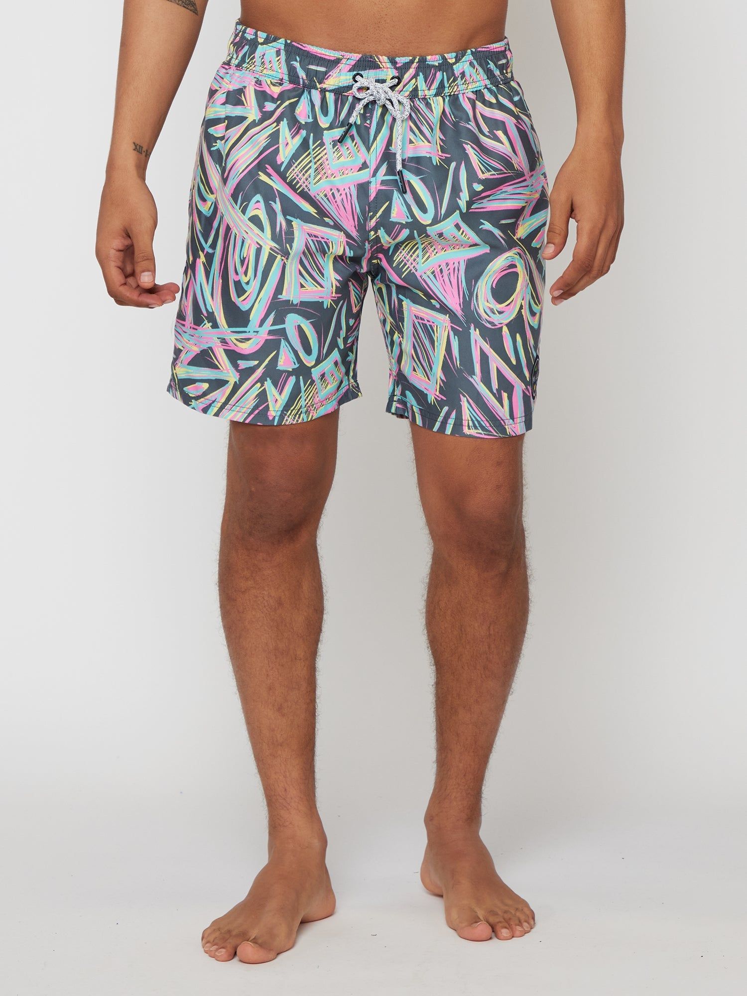 Scratch That Pool Shorts in Black sold by Maui and Sons product image thumbnail 2