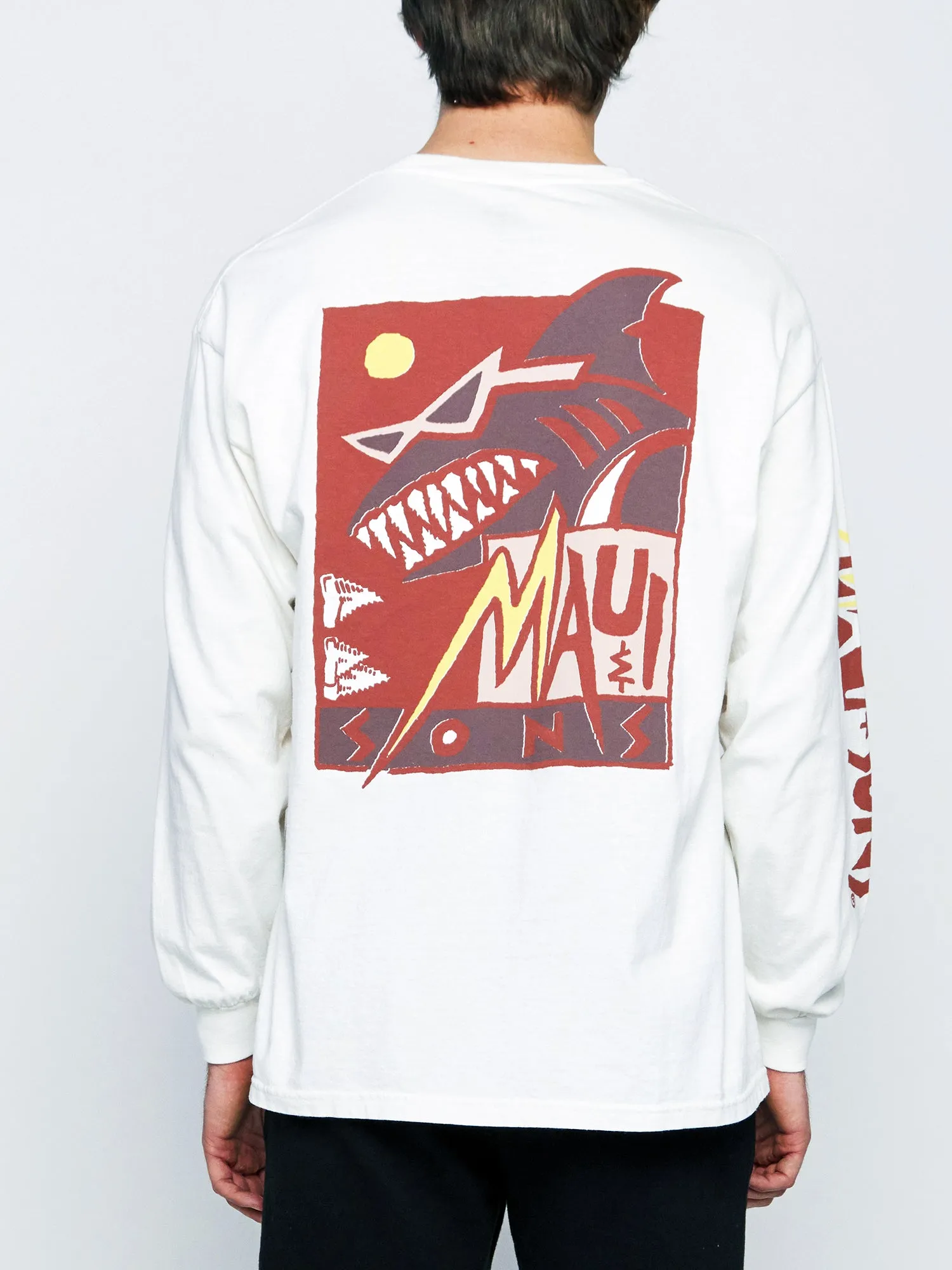 Deco Shark Long Sleeve sold by Maui and Sons product image thumbnail 3