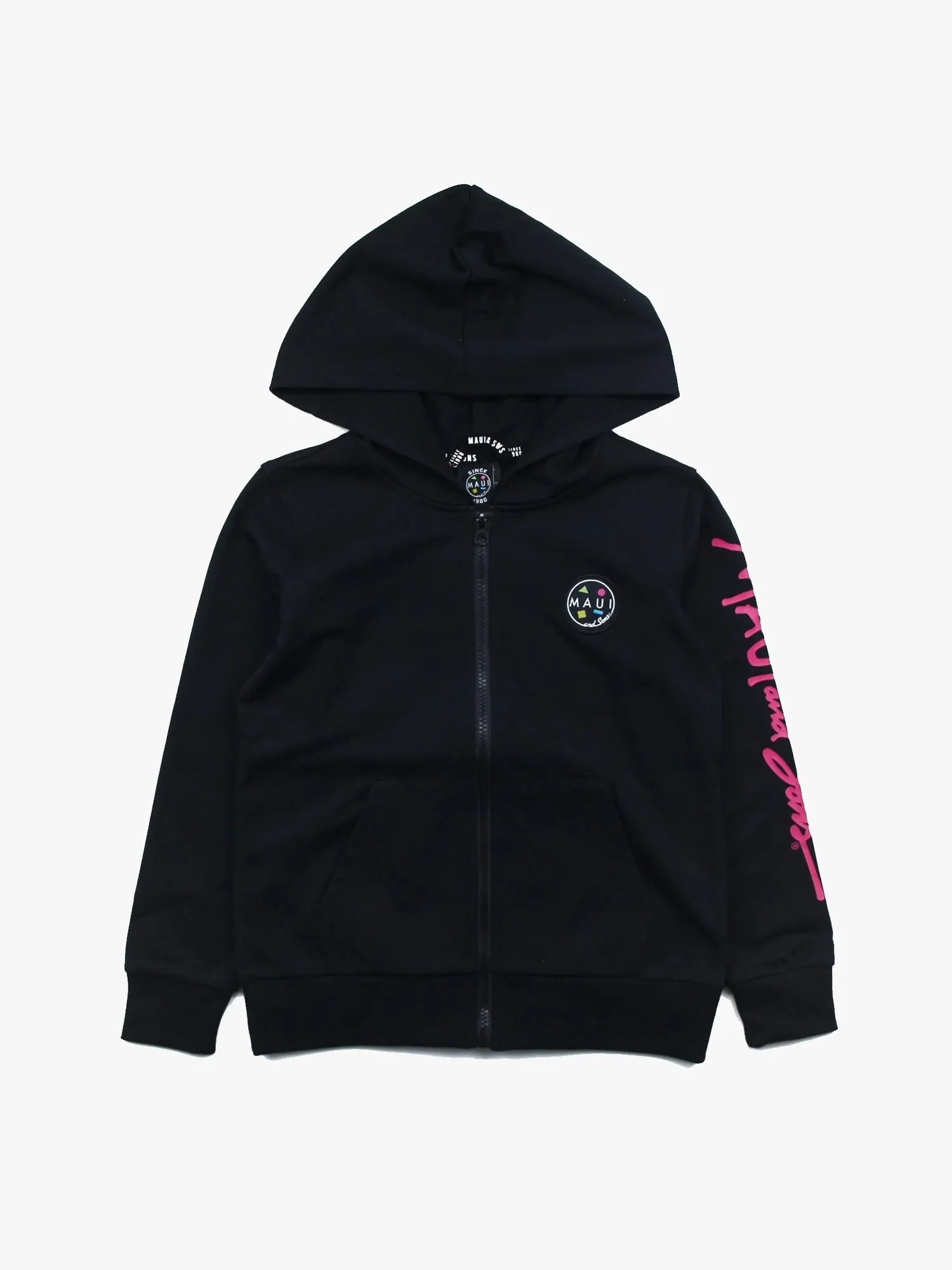 Girls Logo Fleece Zip Up Hoodie sold by Maui and Sons