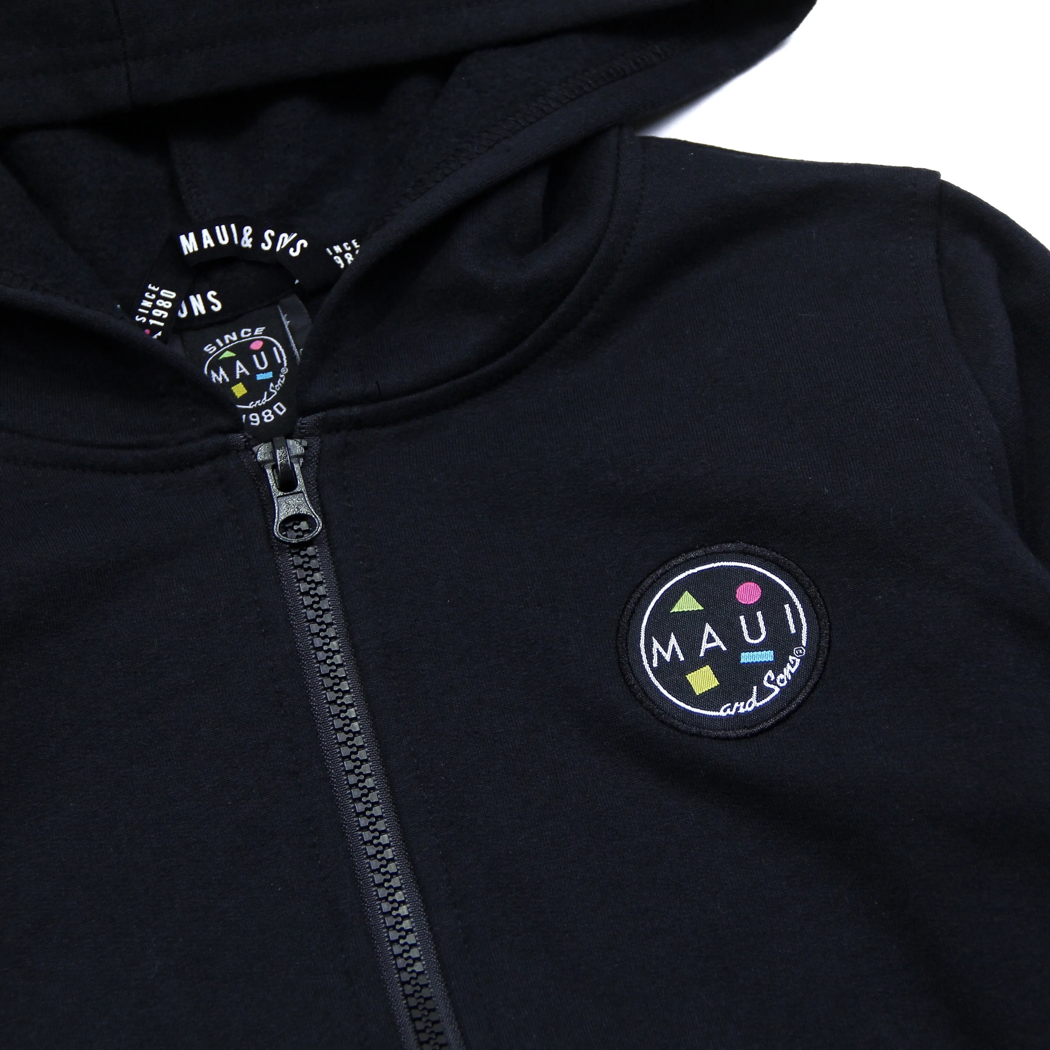 Girls Logo Fleece Zip Up Hoodie sold by Maui and Sons product image thumbnail 2